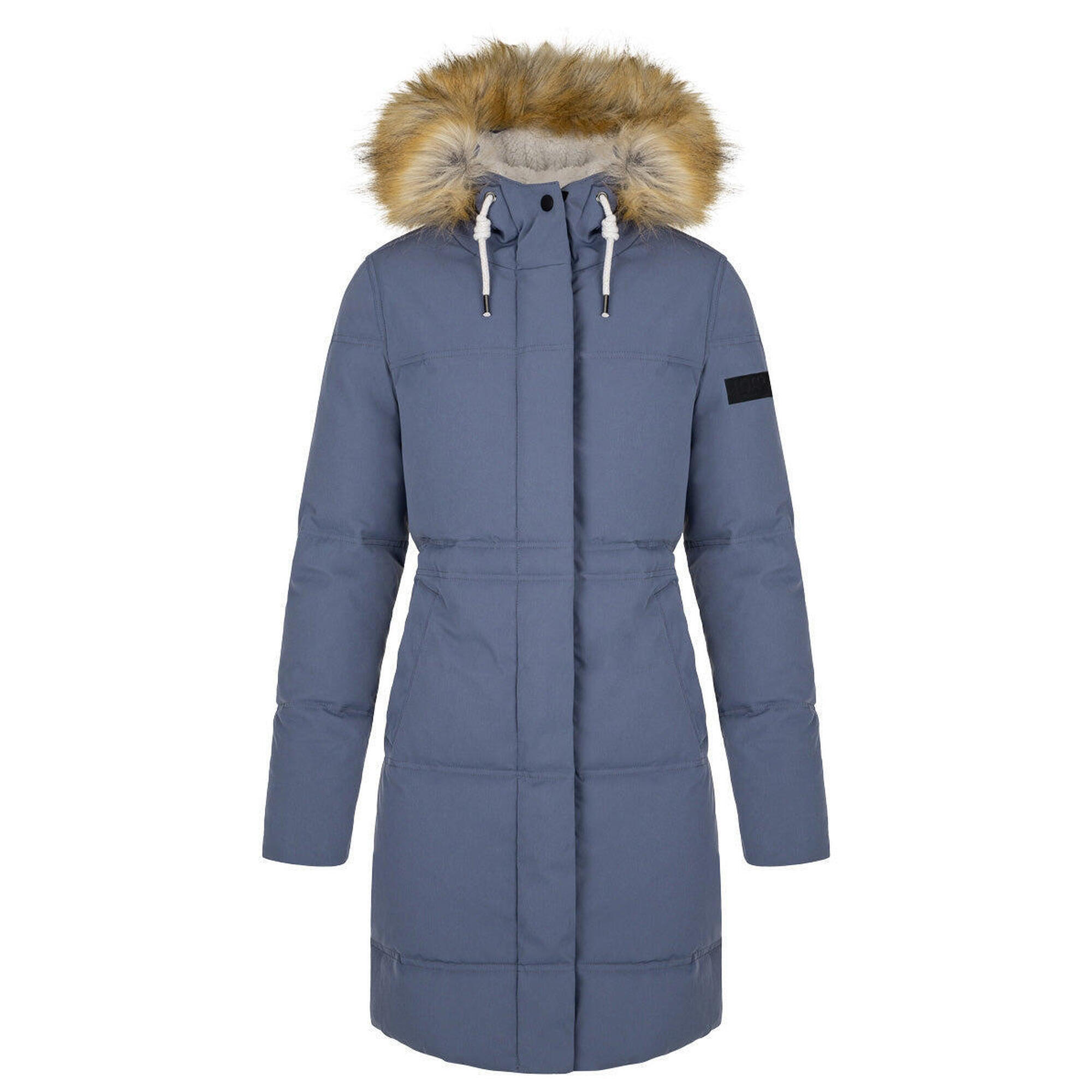 Kurtka zimowa damska Glemo Narnia, szara, XL — wodoodporna