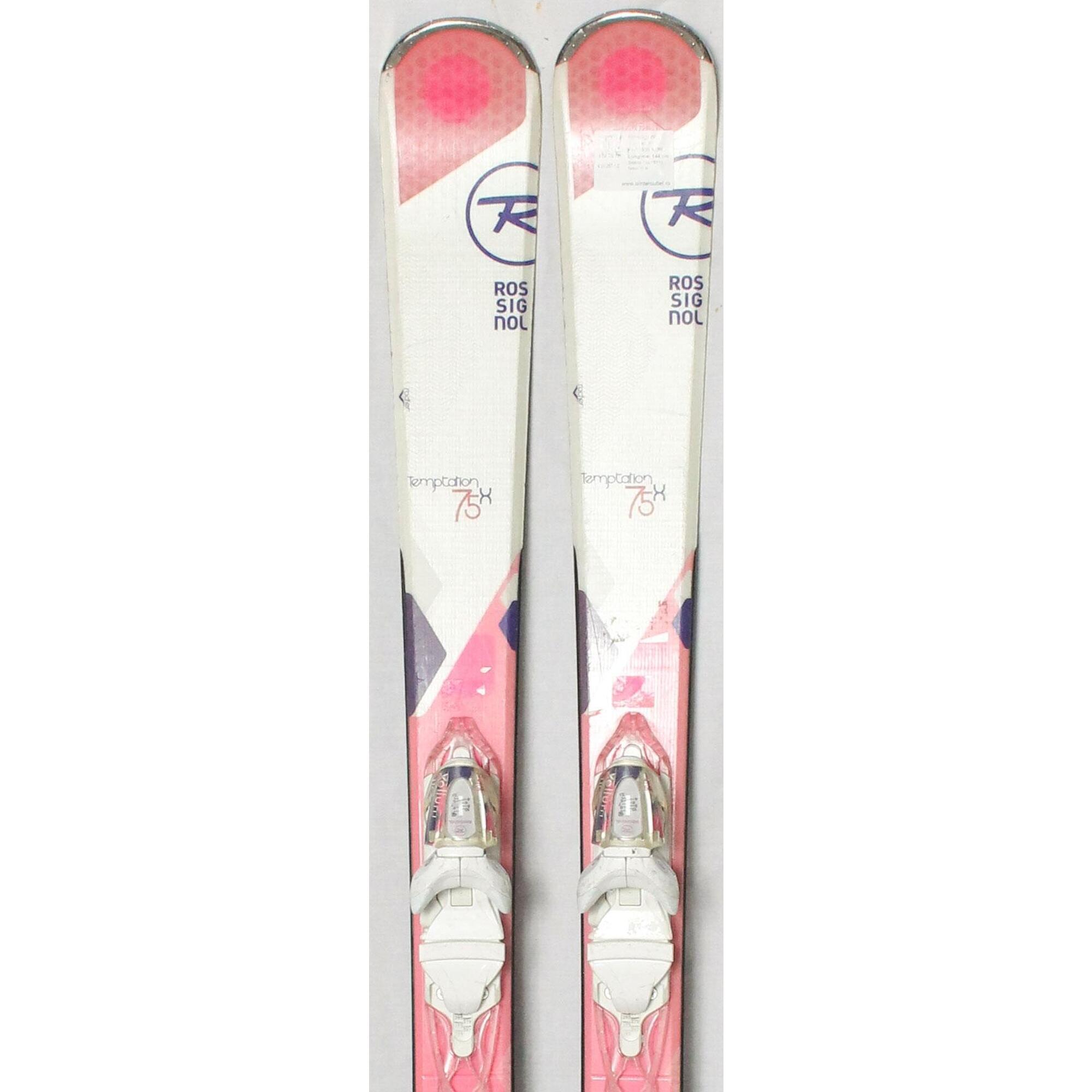 Second Life- Narty ROSSIGNOL Temptation 75X, 168 cm- Stan dobry