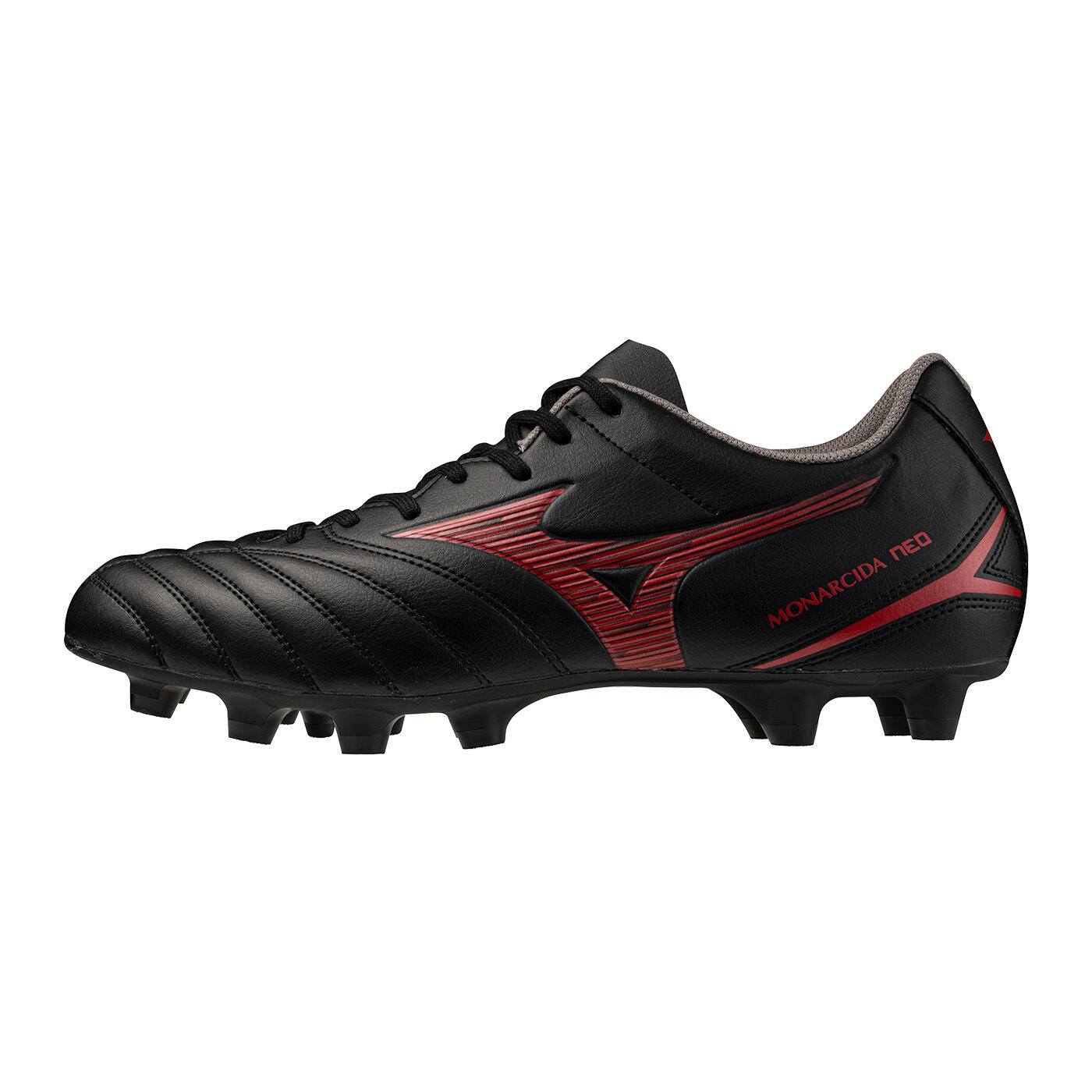 Buty piłkarskie Mizuno Monarcida Neo III Select Md black/morelia 40th red