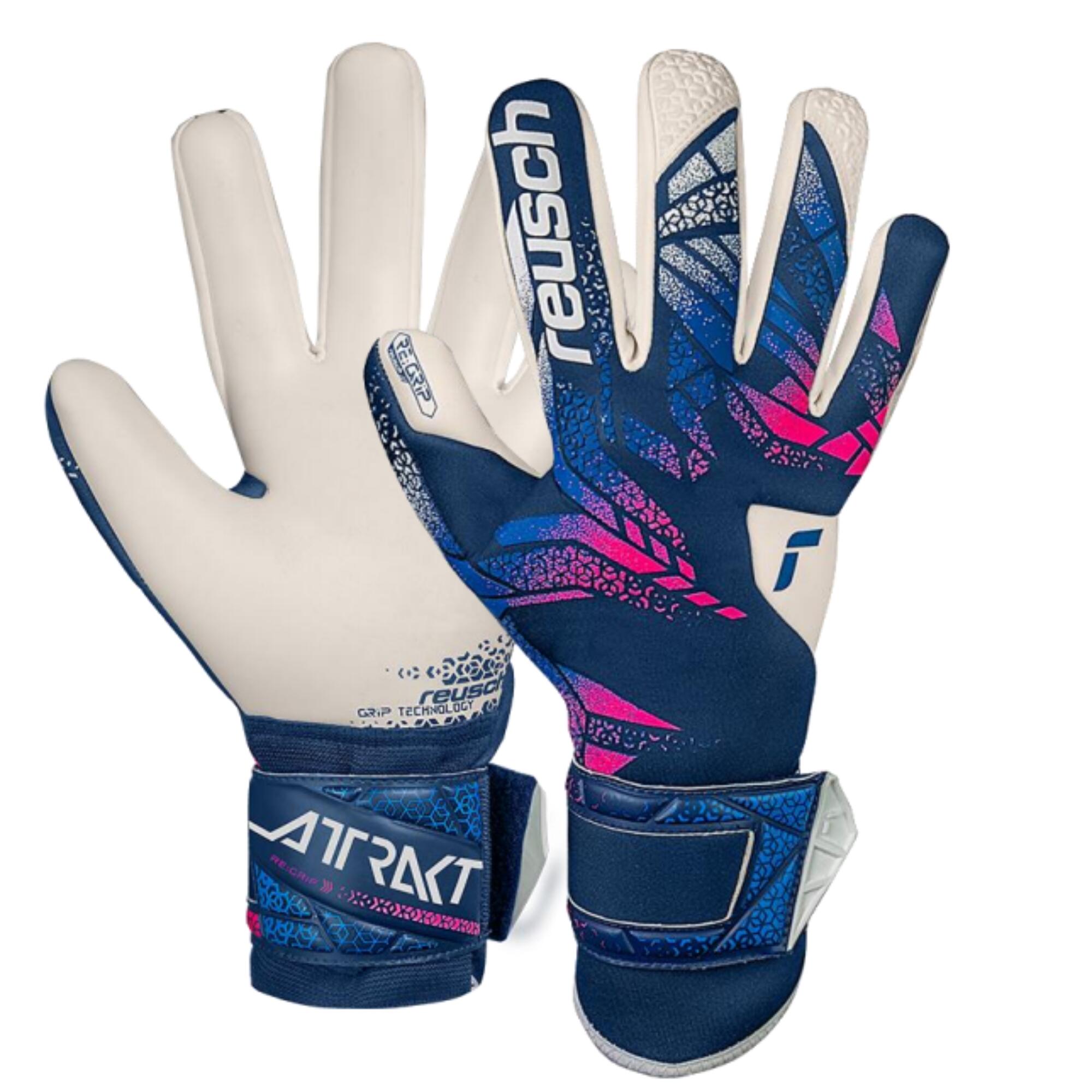 Rękawice bramkarskie do piłki nożnej Reusch Attrakt Grip Contact