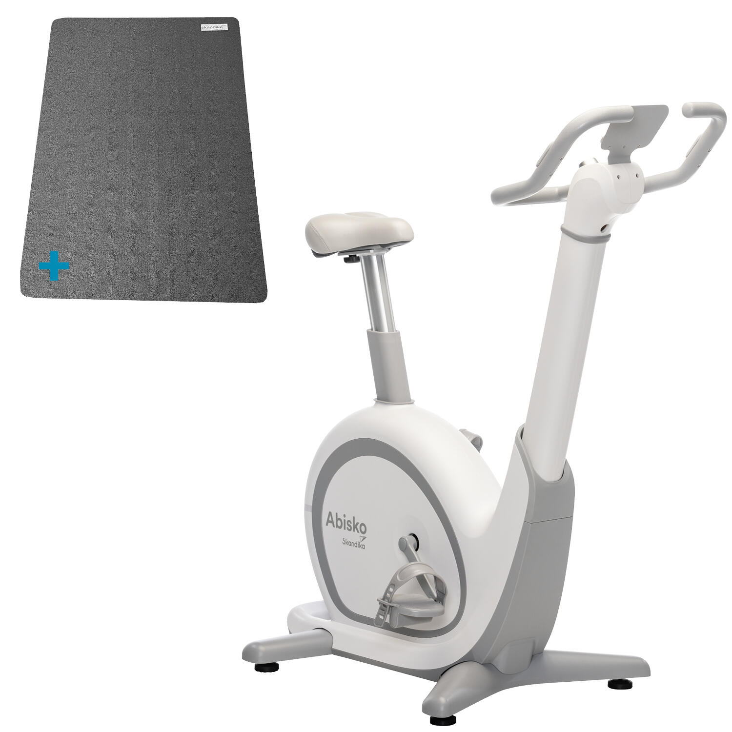 Rower stacjonarny, treningowy Abisko + mata ochronna na podłogę