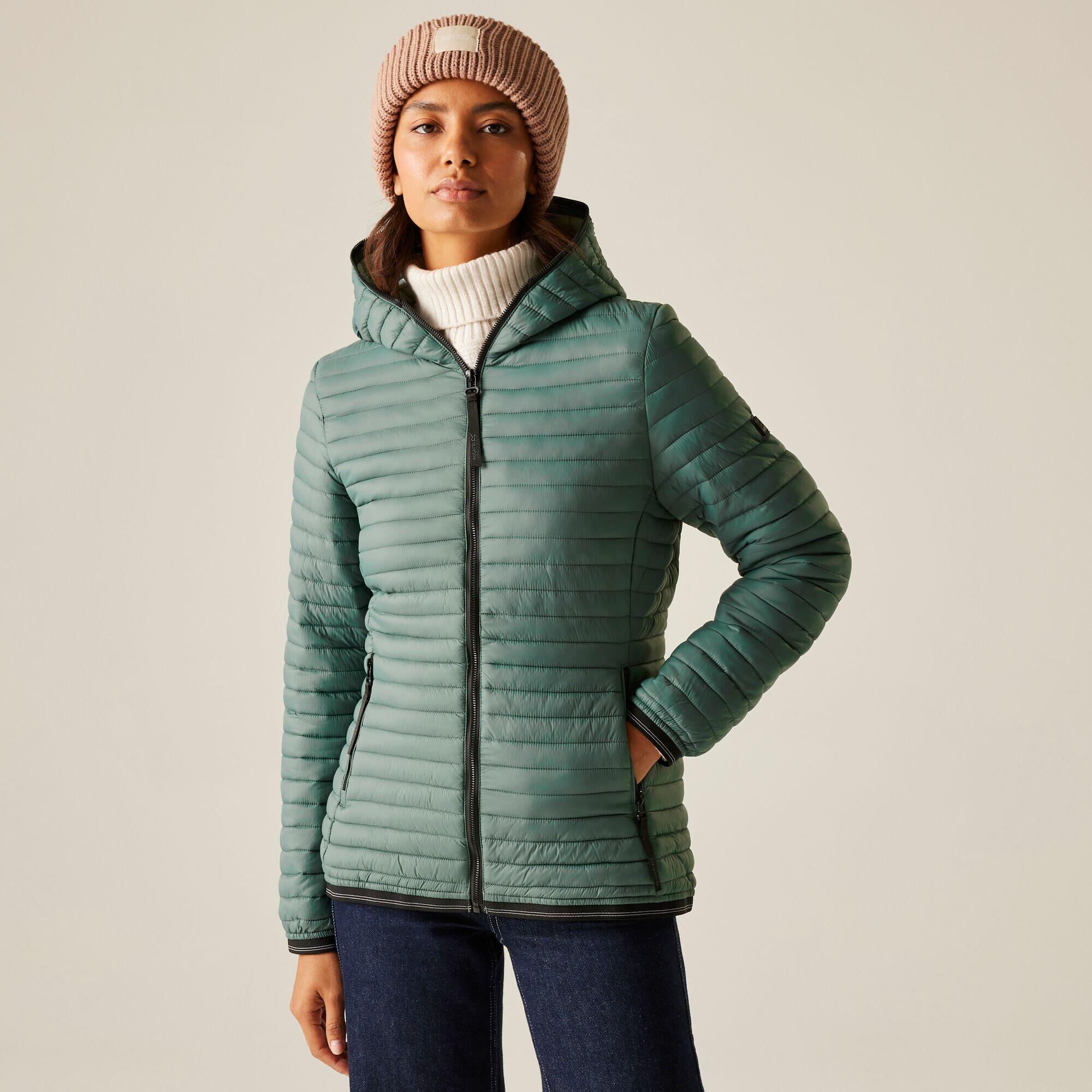 Kurtka damska przejściowa ocieplana Rigain