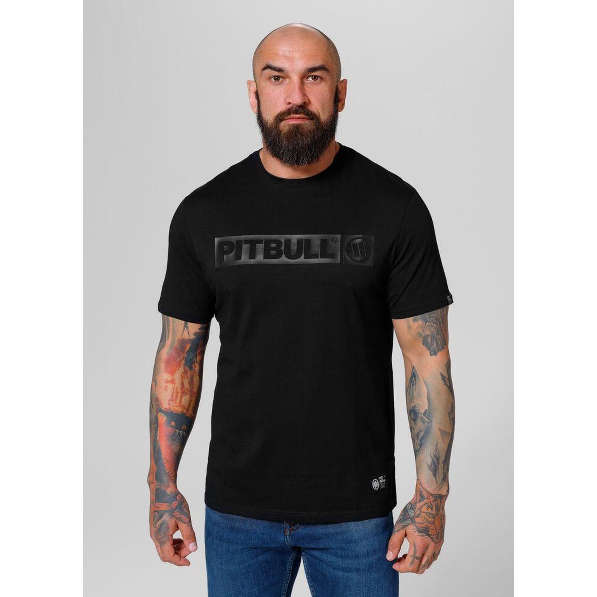 Koszulka bawełniana sportowy t-shirt dla dorosłych All Black Hilltop