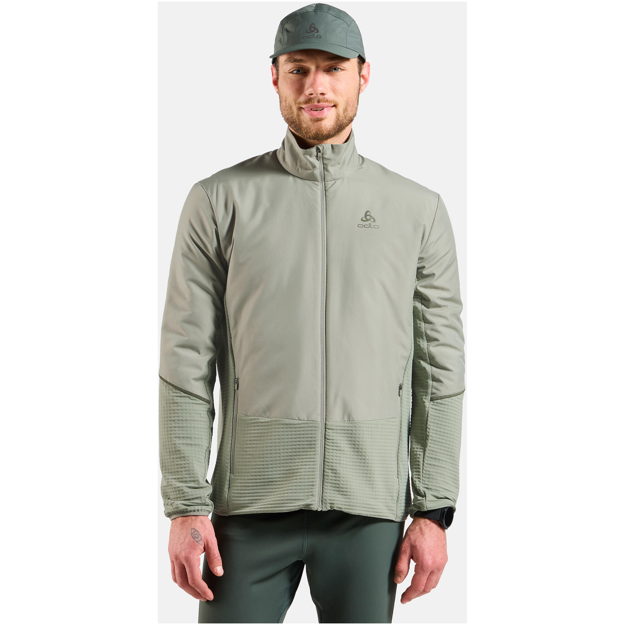 Kurtka hybrydowa Odlo Jacket ESSENTIAL INSULATOR HYBRID