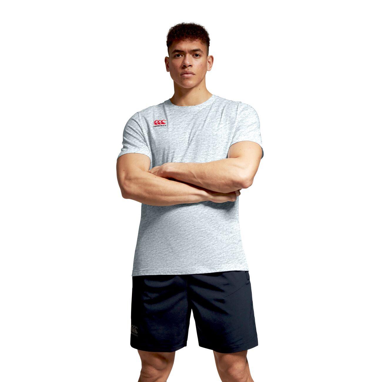 Bawełniana koszulka z małym logo Canterbury