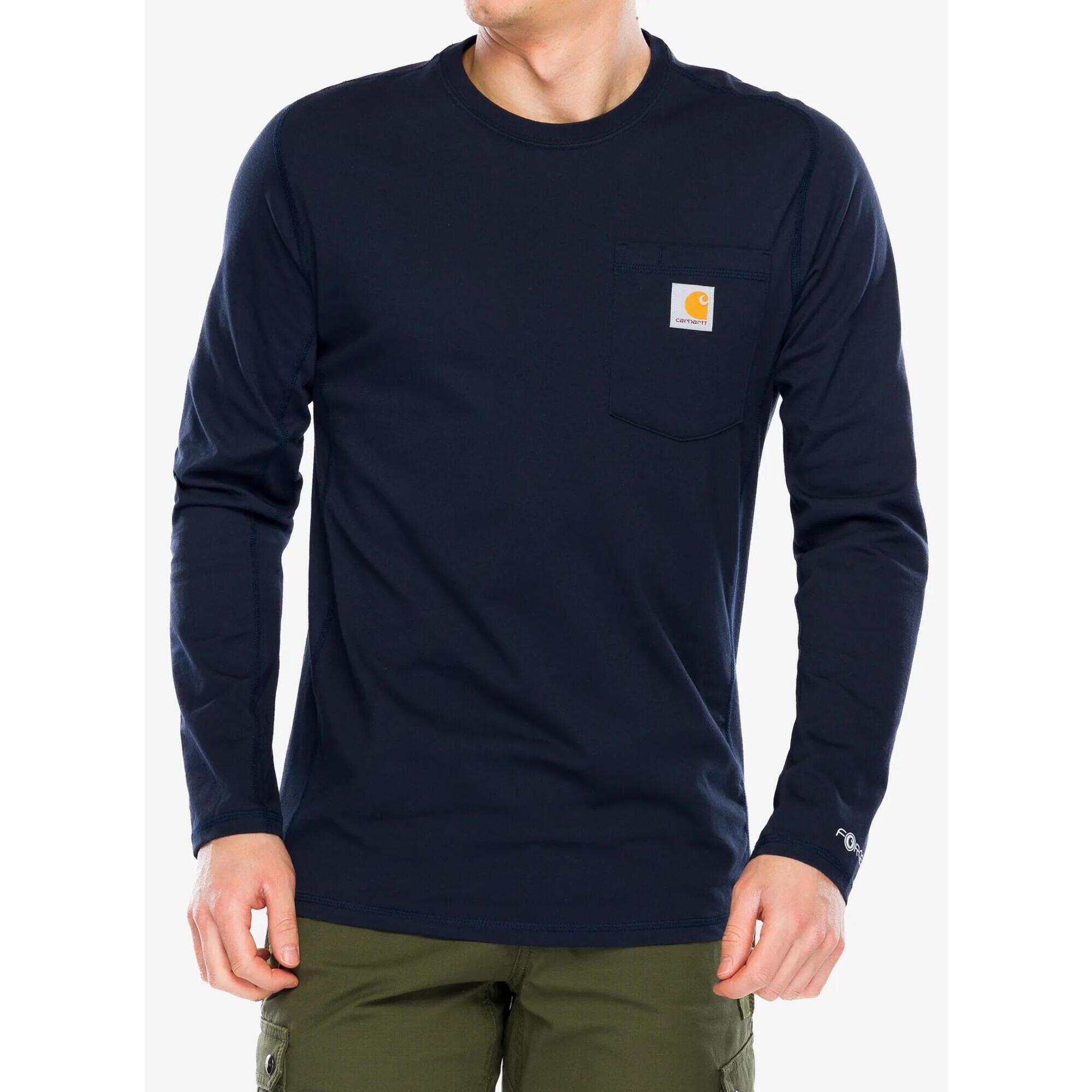 Bluza bez kaptura męska Carhartt Force Flex Pocket T-Shirt L/S