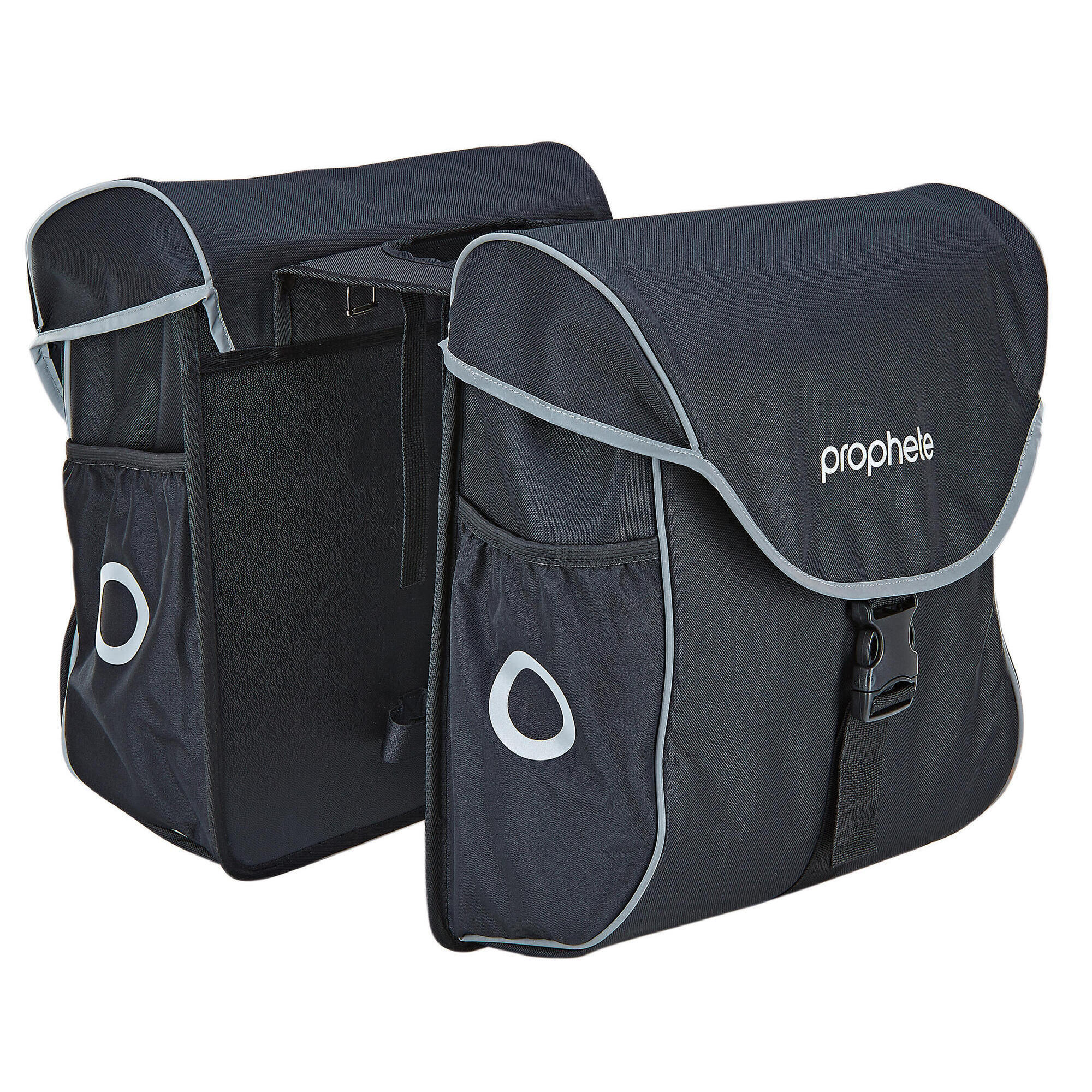 Podwójna sakwa rowerowa, pojemność 2×20 L, wodoodporna