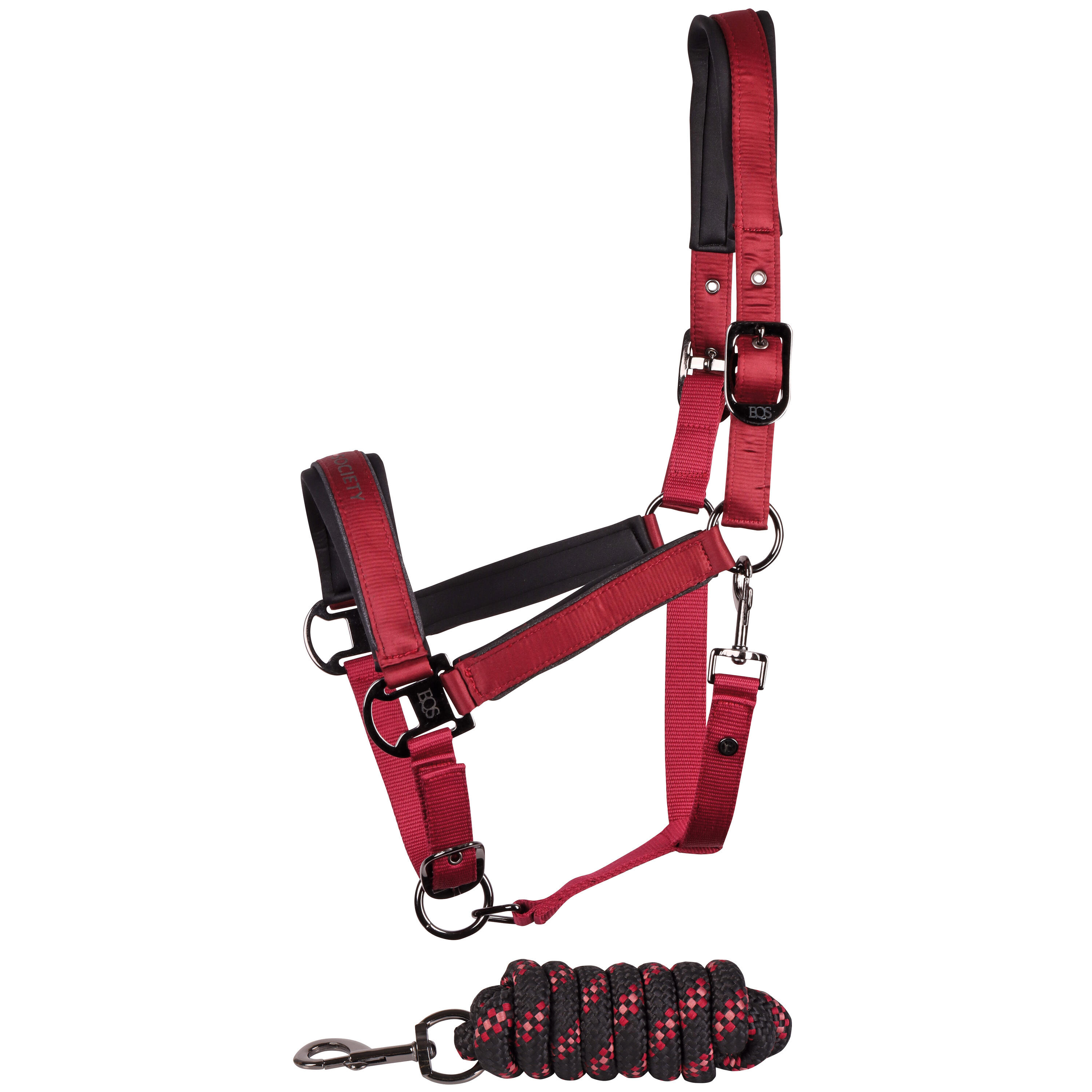 Zestaw Kantar i linka dla koni Harry's Horse Satin Eli