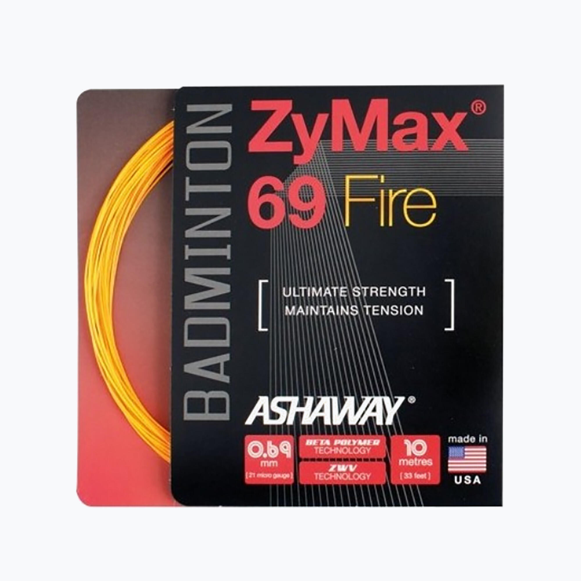 Naciąg badmintonowy ASHAWAY ZyMax 69 Fire
