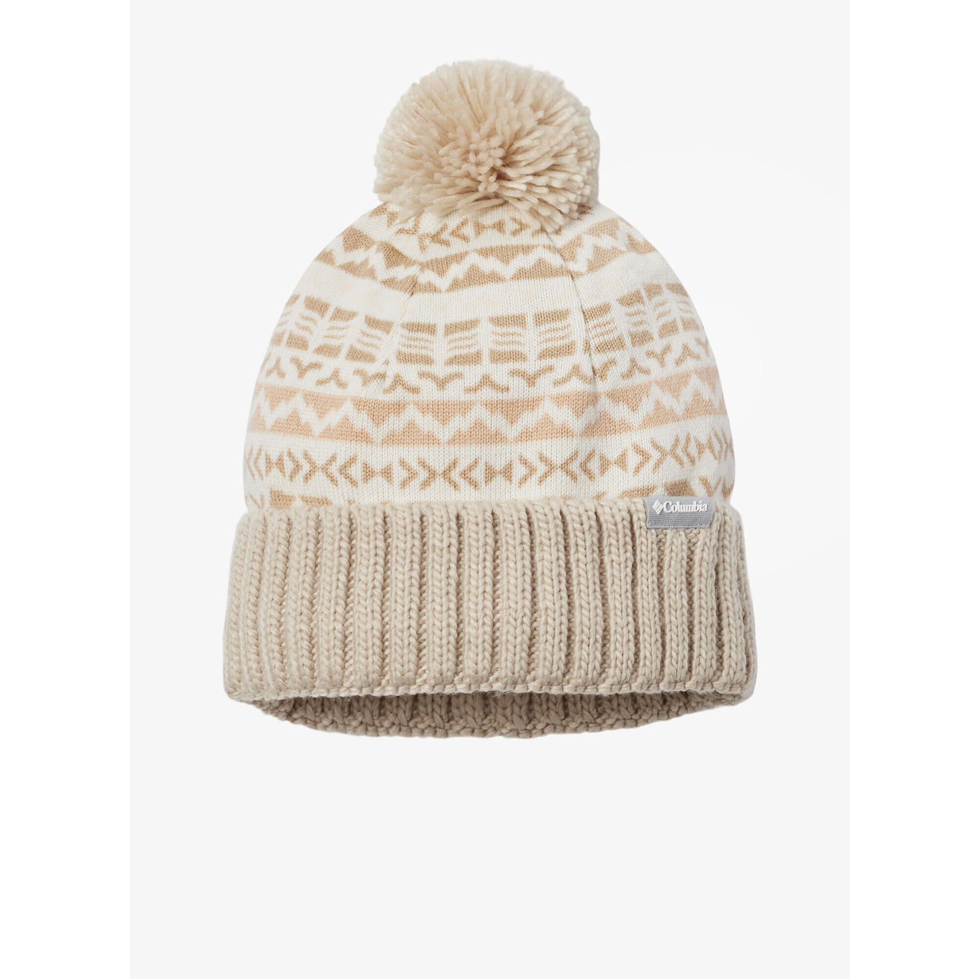 Czapka zimowa Columbia Sweater Weather Pom Beanie - chalk madras