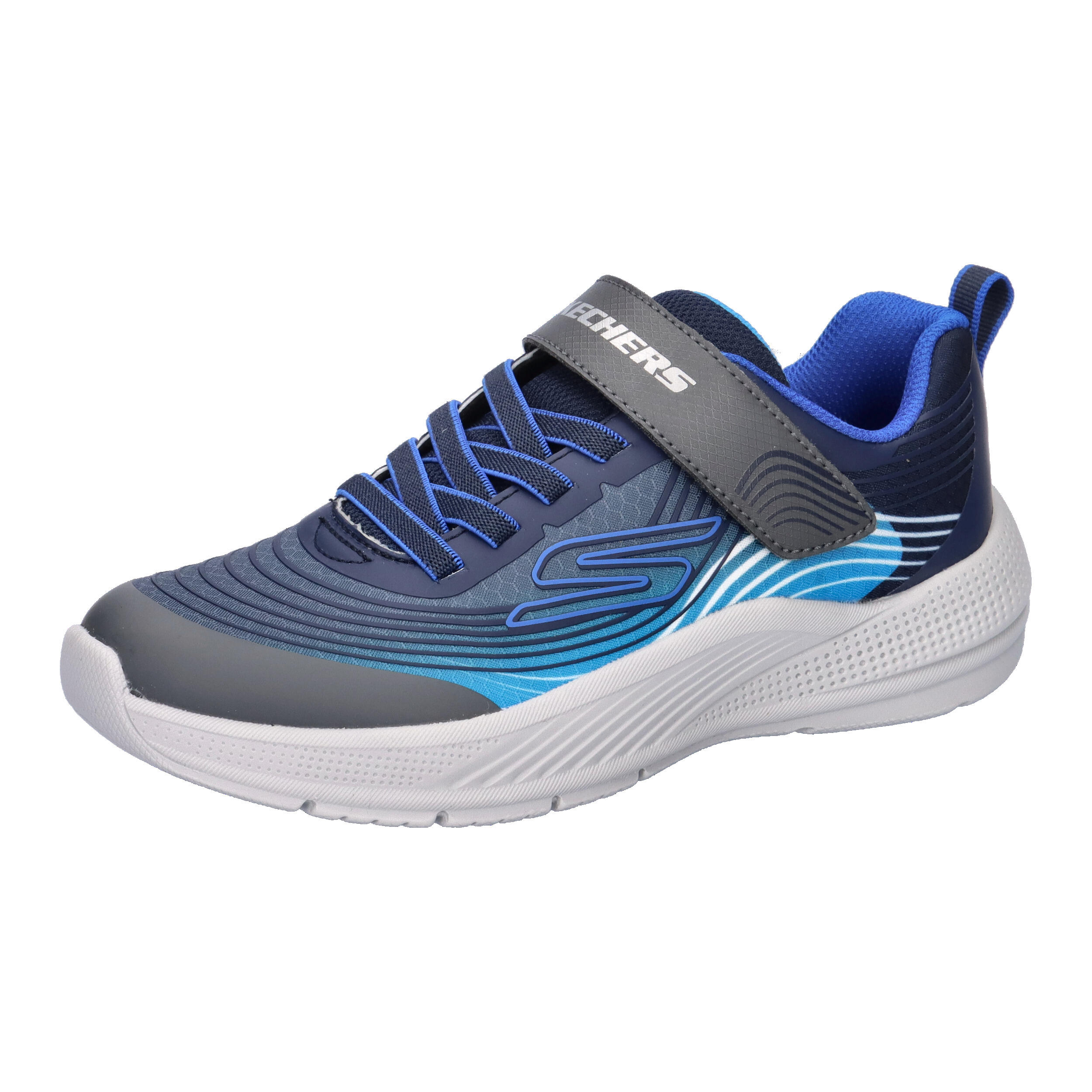 Buty SKECHERS MICROSPEC ADVANCE Niebieski