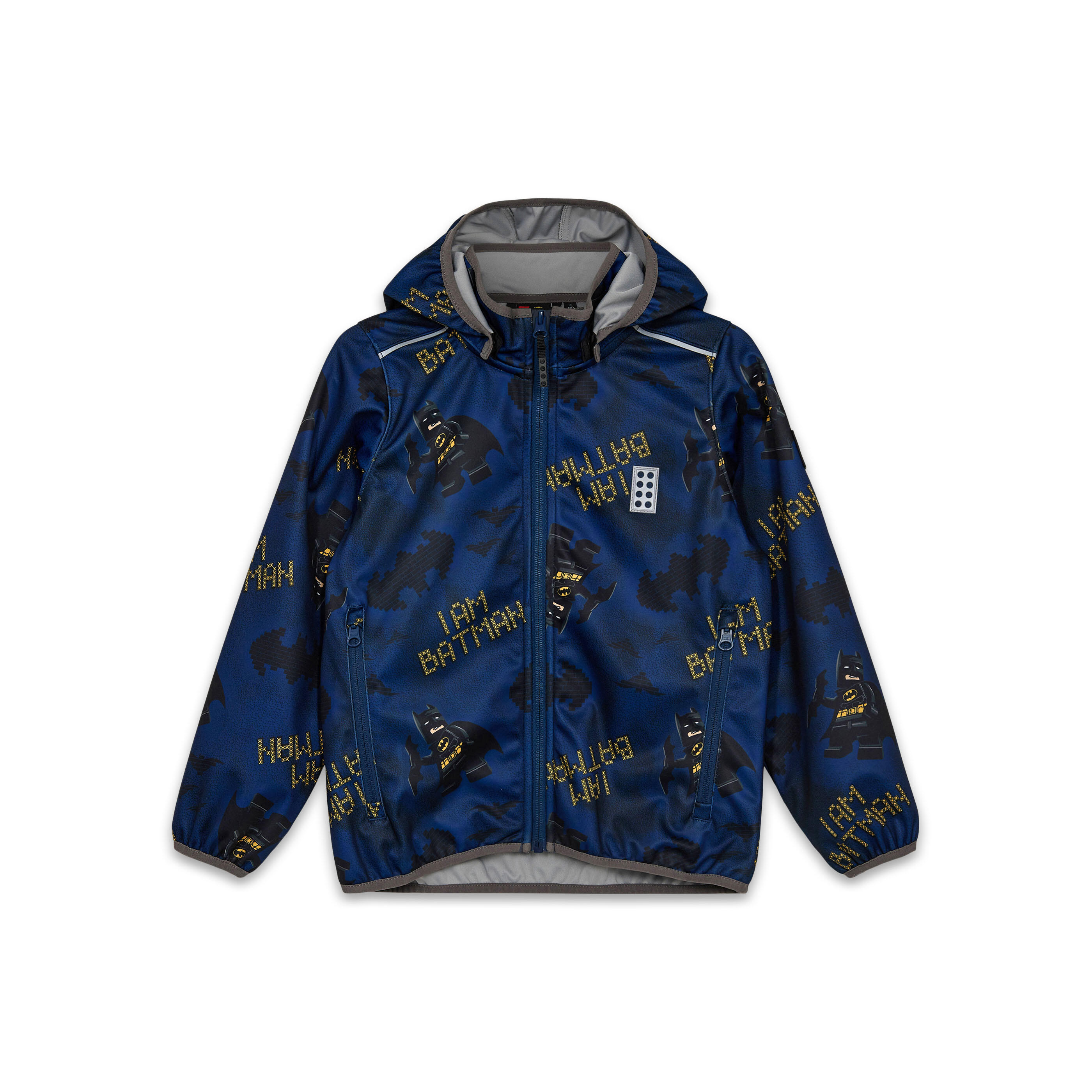 Kurtka Softshell Dziecięca Wodoodporna LEGO Batman Scout 201