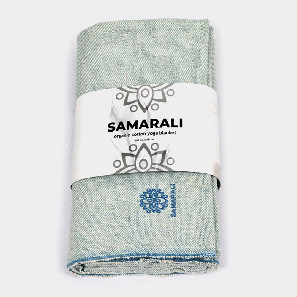Samarali Koc do jogi z bawełny organicznej – 200 x 150 cm