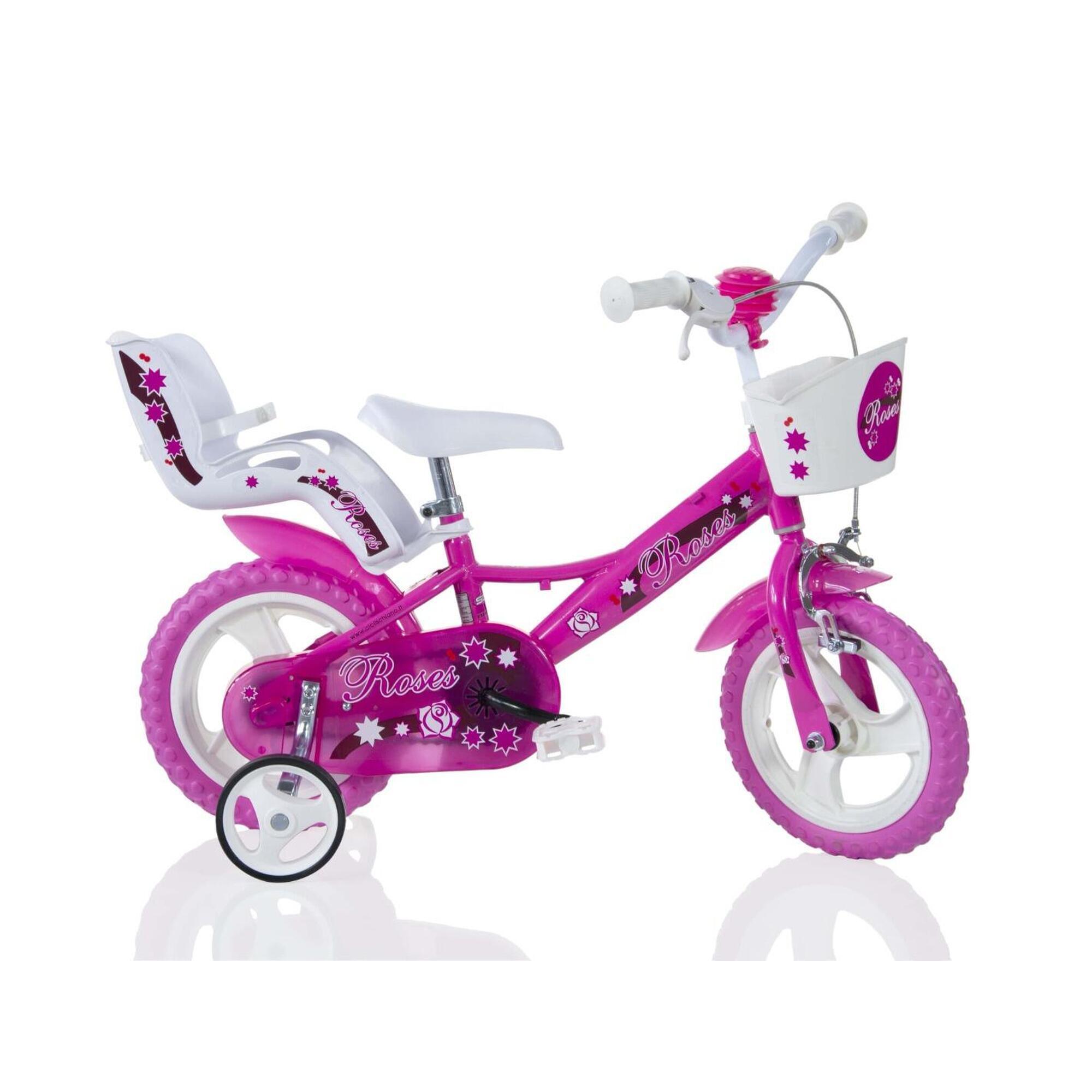 Rower dziecięcy z akcesoriami SCH ROSES 12″
