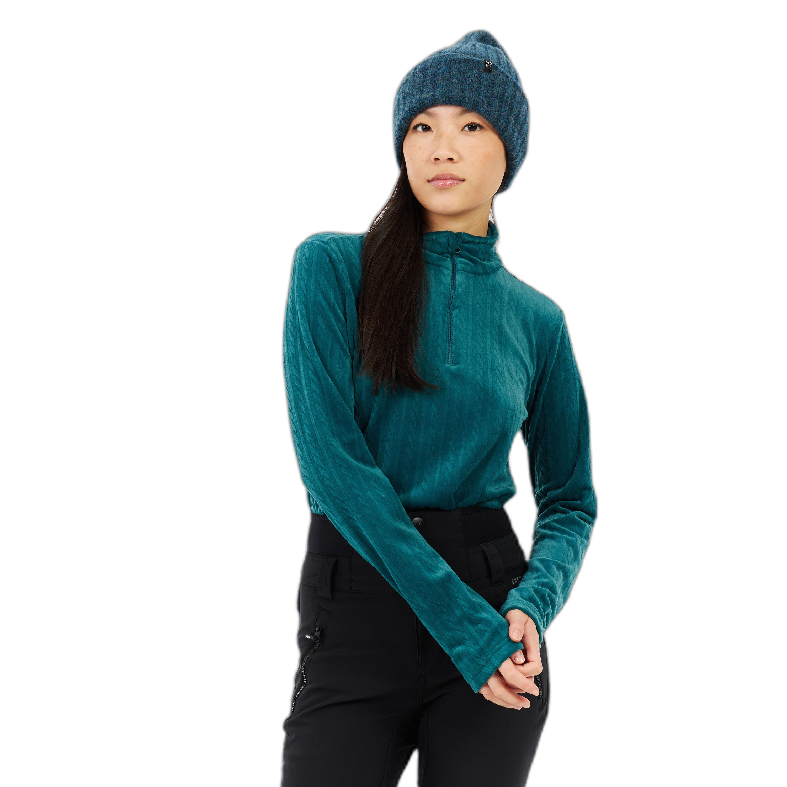 Damski polar 1/4 zip Protest Gail