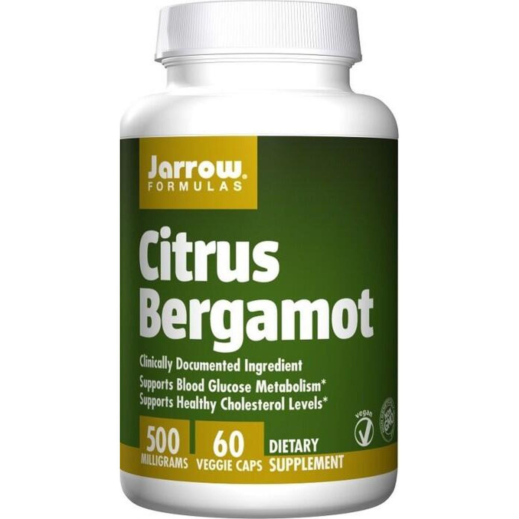 Jarrow Formulas Citrus Bergamot - Ekstrakt Z Pomarańczy Bergamotki 500Mg