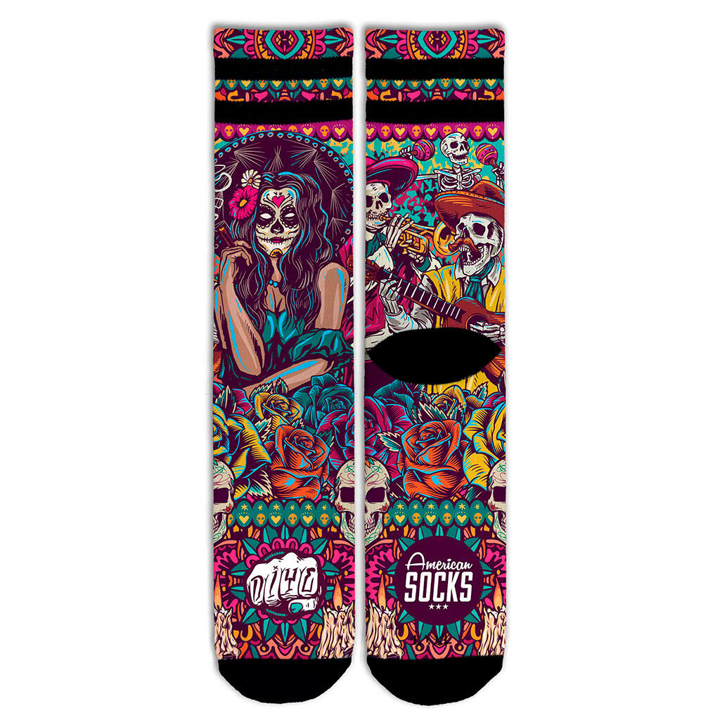 Skarpetki American Socks Dia de los Muertos
