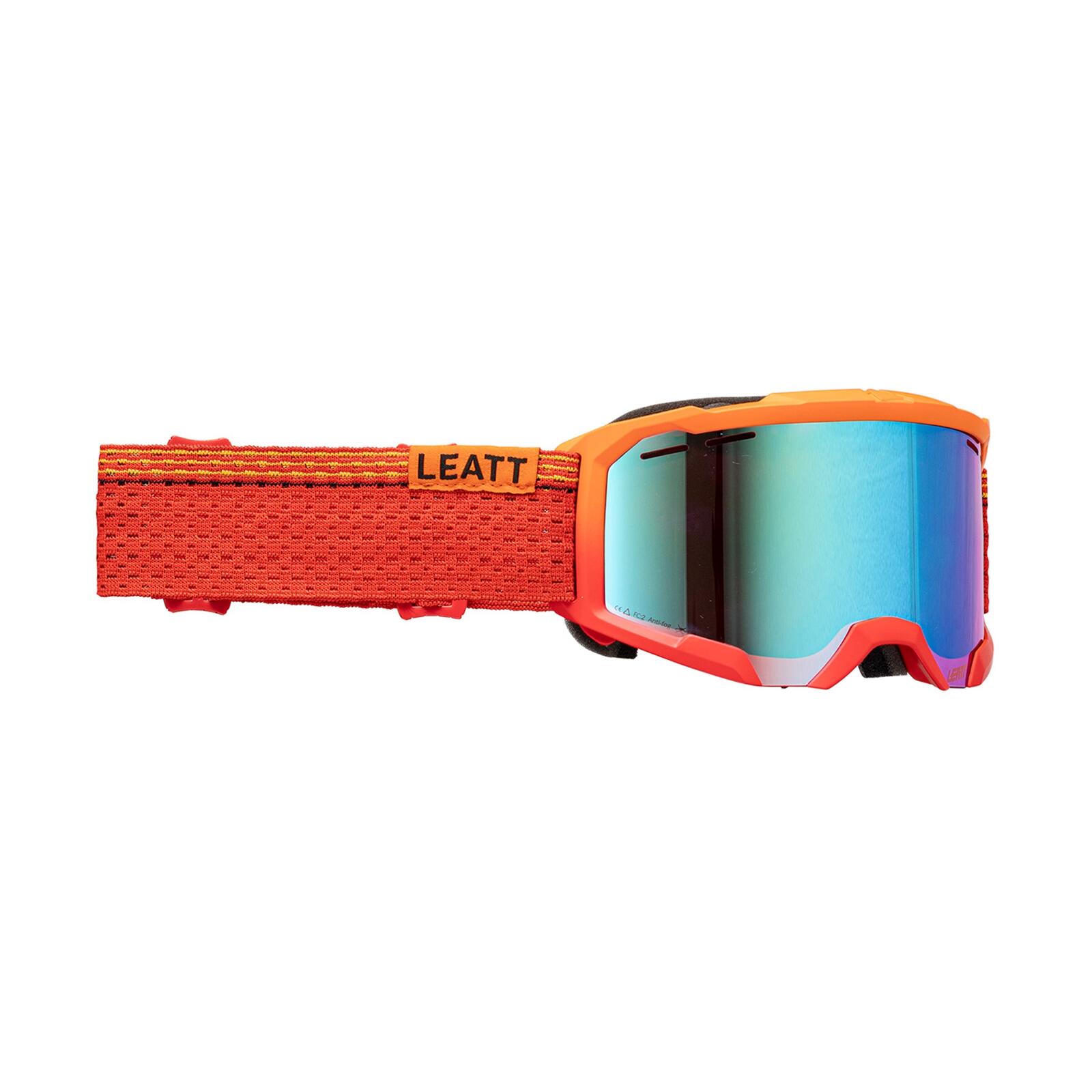 Gogle rowerowe Leatt Goggle Velocity 4.0 MTB X-Flow Iriz - red
