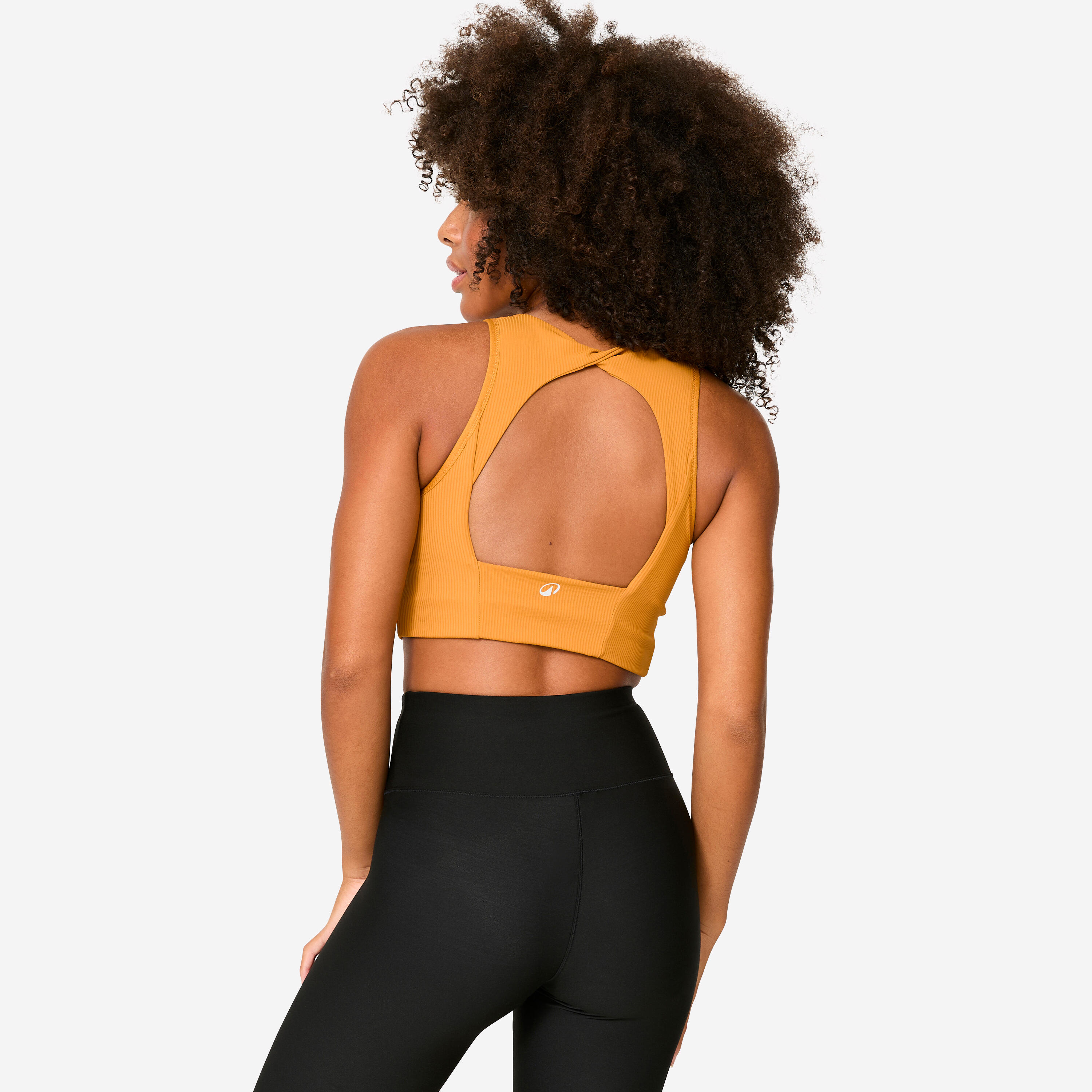 Stanik sportowy Decathlon crop top