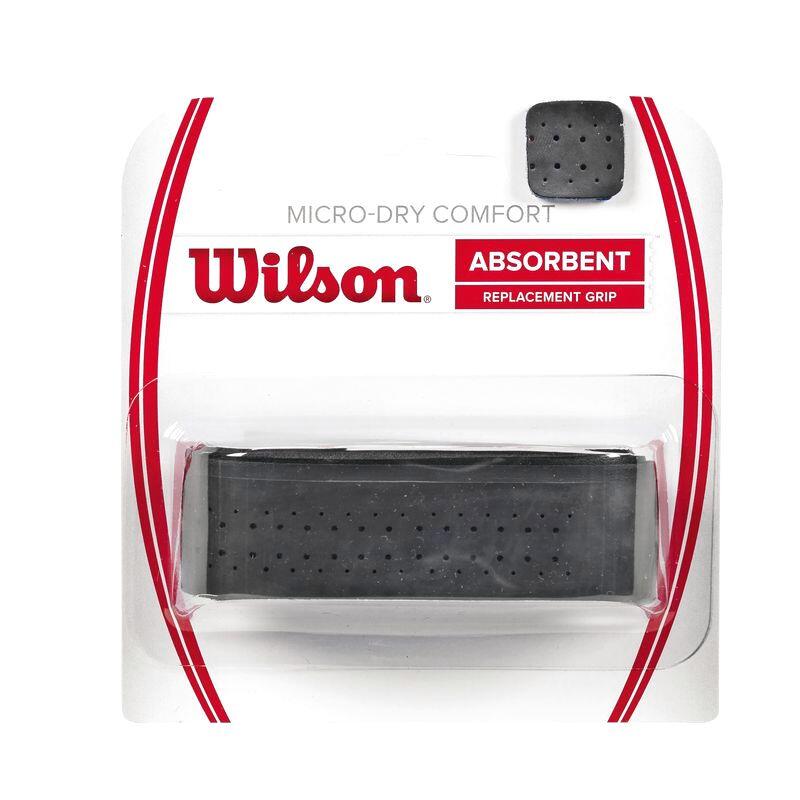 Owijka bazowa do tenisa Wilson Micro-Dry Comfort Grip Czarna 1 szt