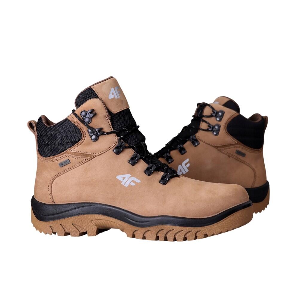 Męskie Skórzane Buty Turystyczne OBMH257