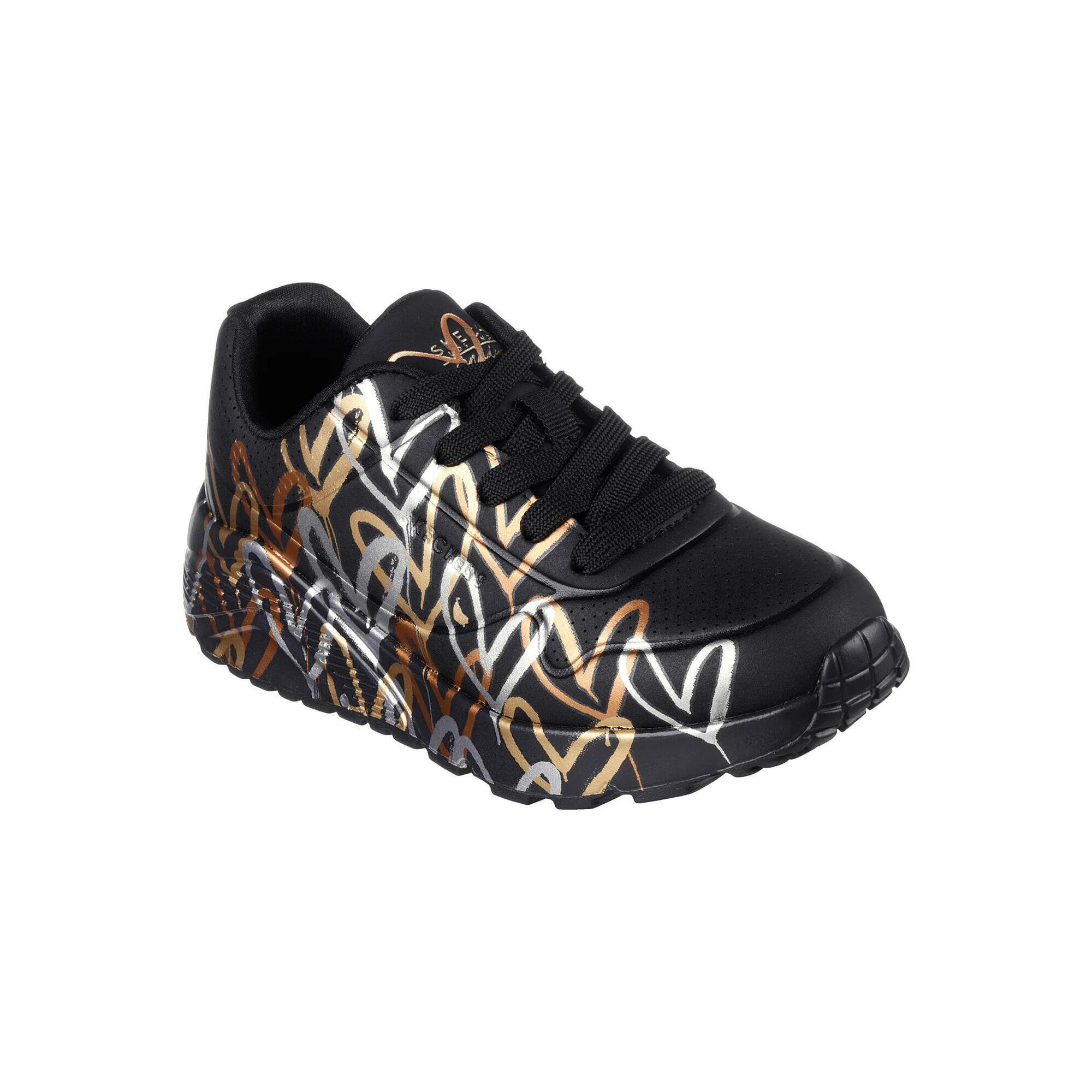 Sneakersy Skechers z wzorem Metallic Love