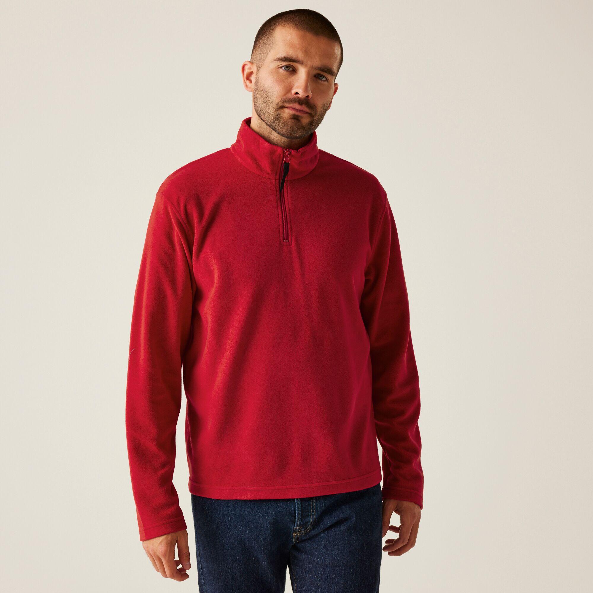 Polar roboczy męski Micro Zip Neck