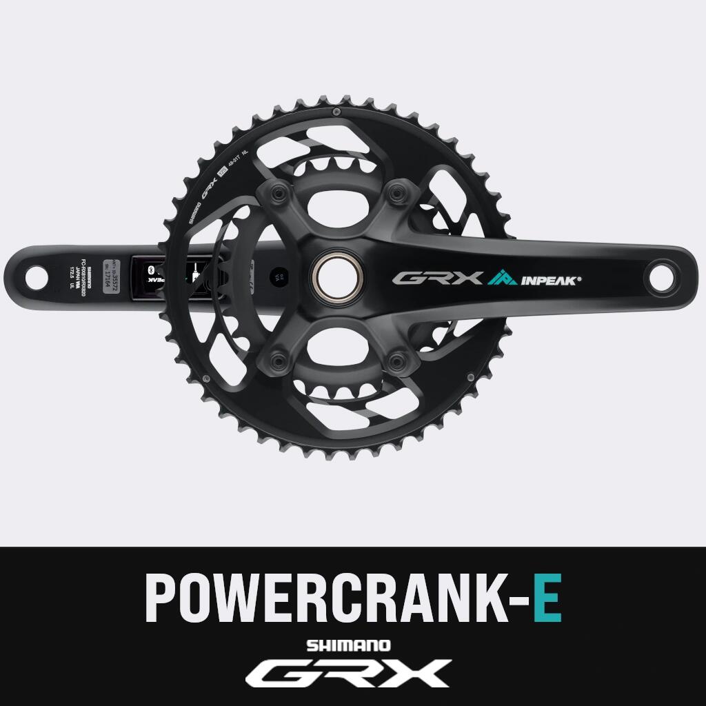 Miernik Mocy INPEAK TWIN2| SHIMANO GRX FC-RX820-2 48-31T