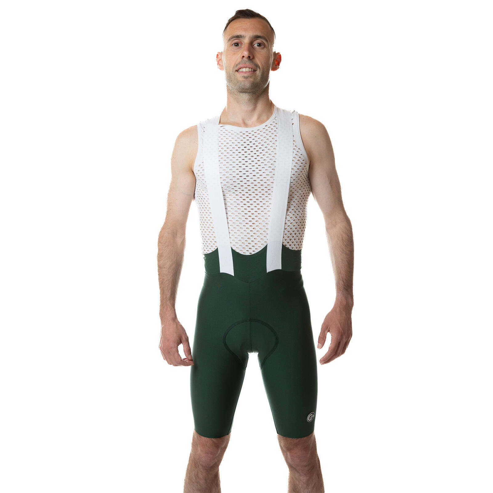 Spodenki rowerowe męskie zieleń angielska OTTIMO