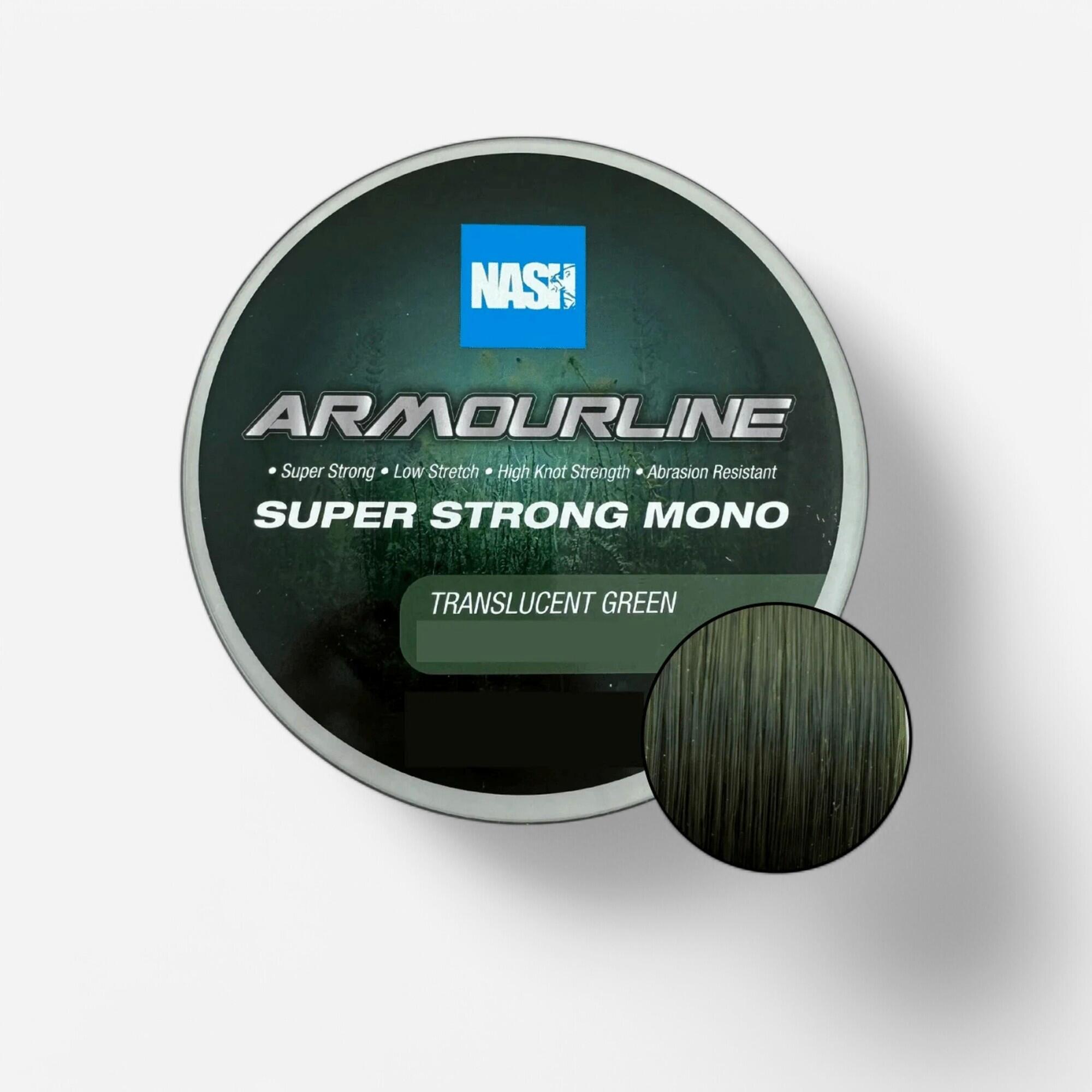 Żyłka karpiowa Nash Armourline super strong mono 0,35 mm 1000 m zielona