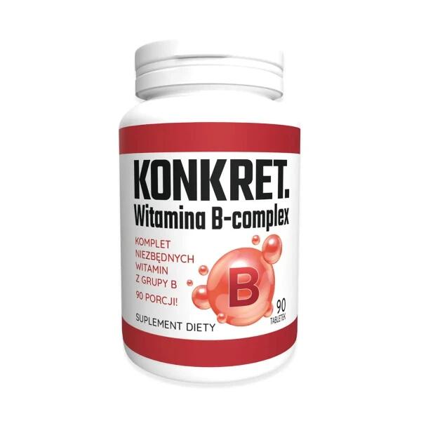 Kompleks witamin grupy B Witamina B-Complex KONKRET