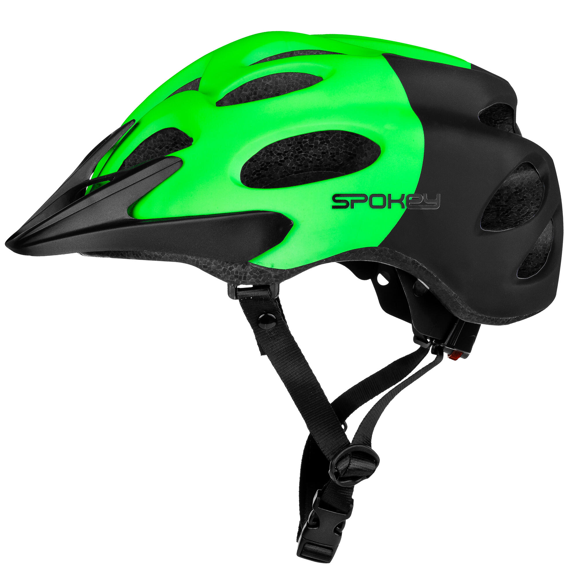 Kask rowerowy z daszkiem Spokey CHECKPOINT