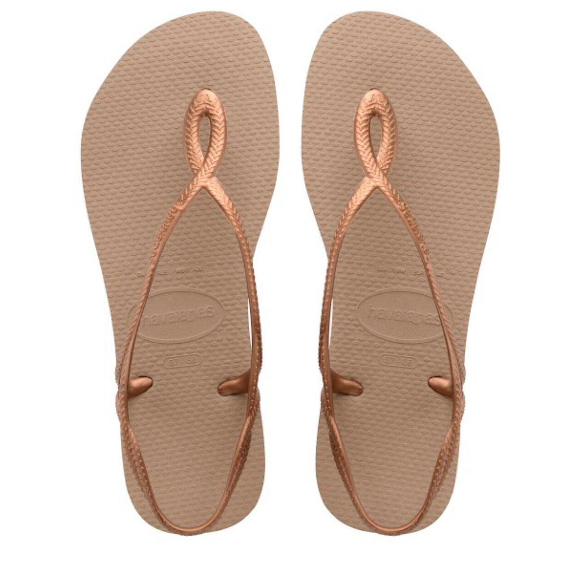 Klapki Havaianas Model 4129697 Kolor Brązowy