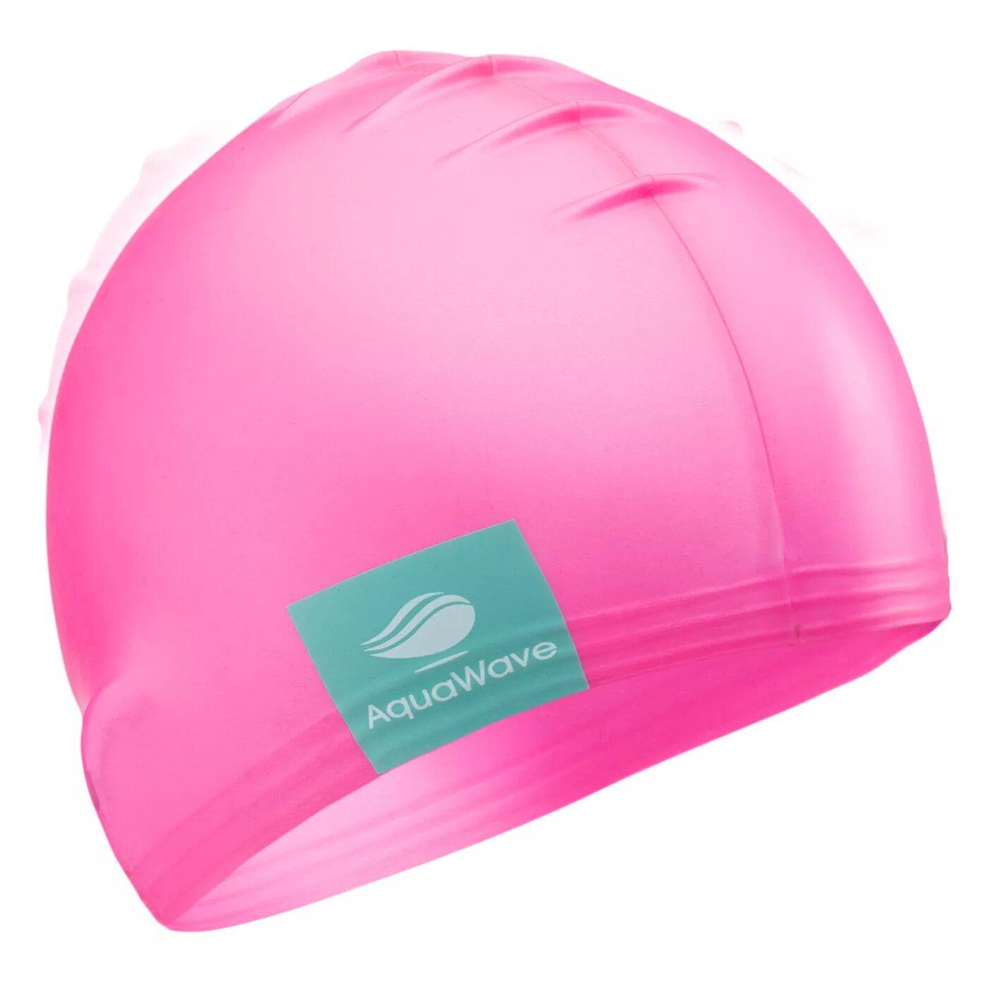Czepek pływacki silikonowy na basen dla dorosłych Aquawave Flexicap