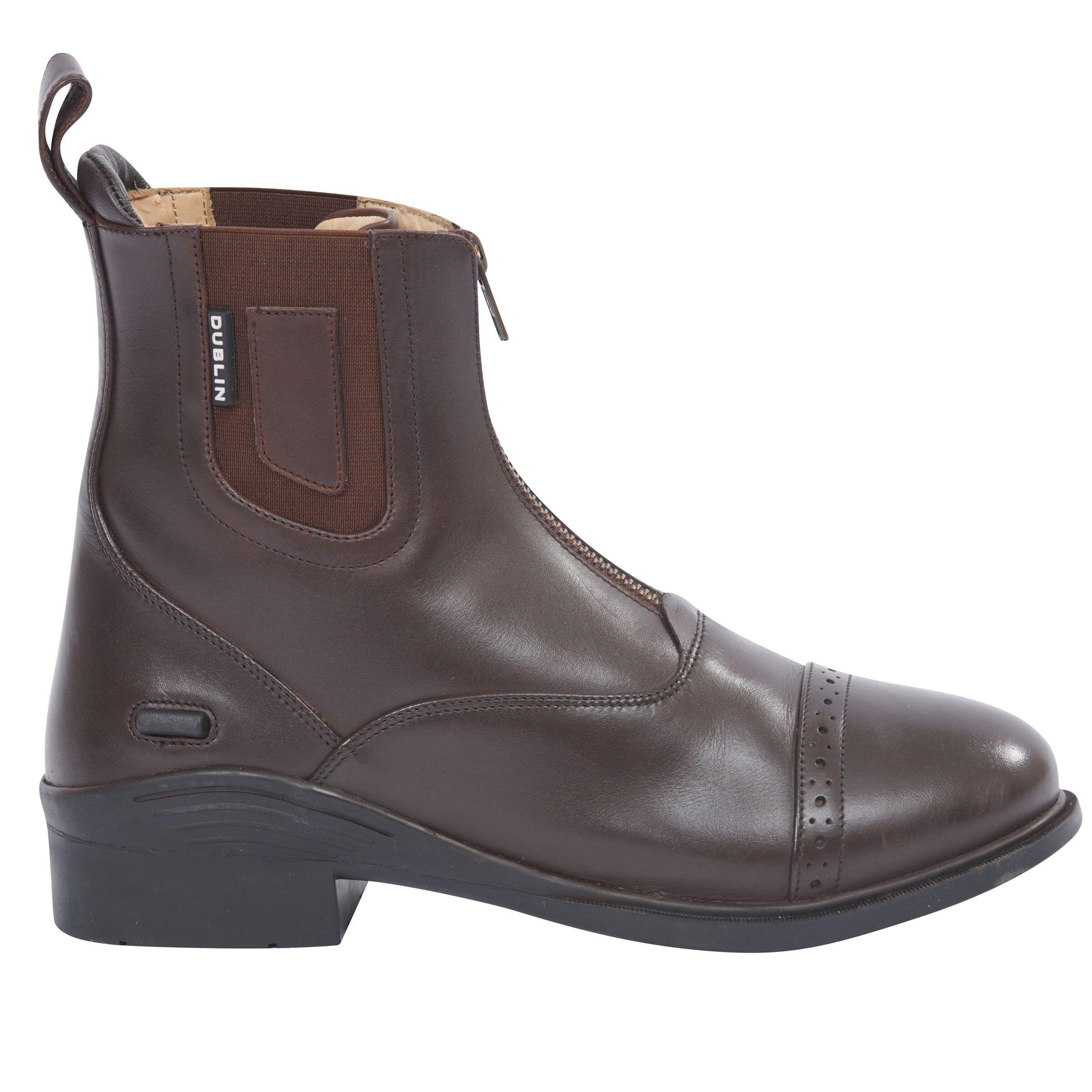 Damskie buty do jazdy konnej Dublin Evolution Zip Front Paddock
