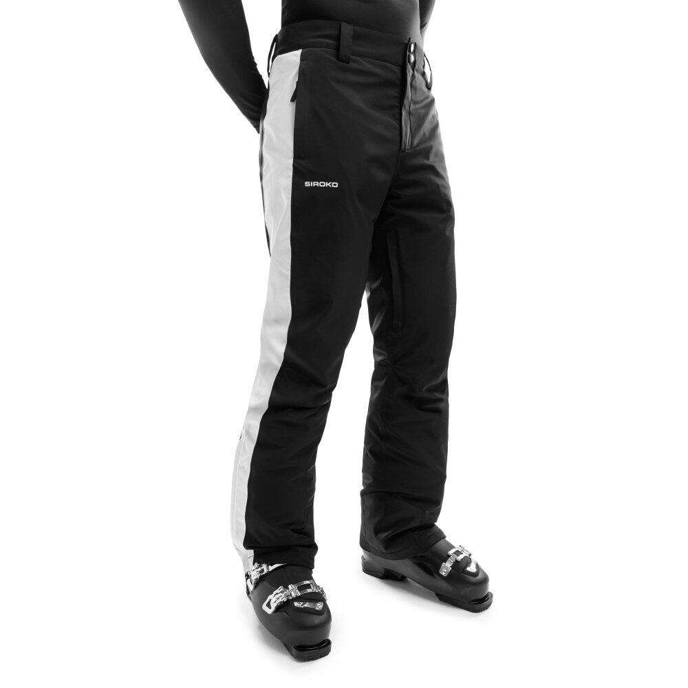 Męskie spodnie narciarskie Sporty zimowe Siroko P3 Baridi