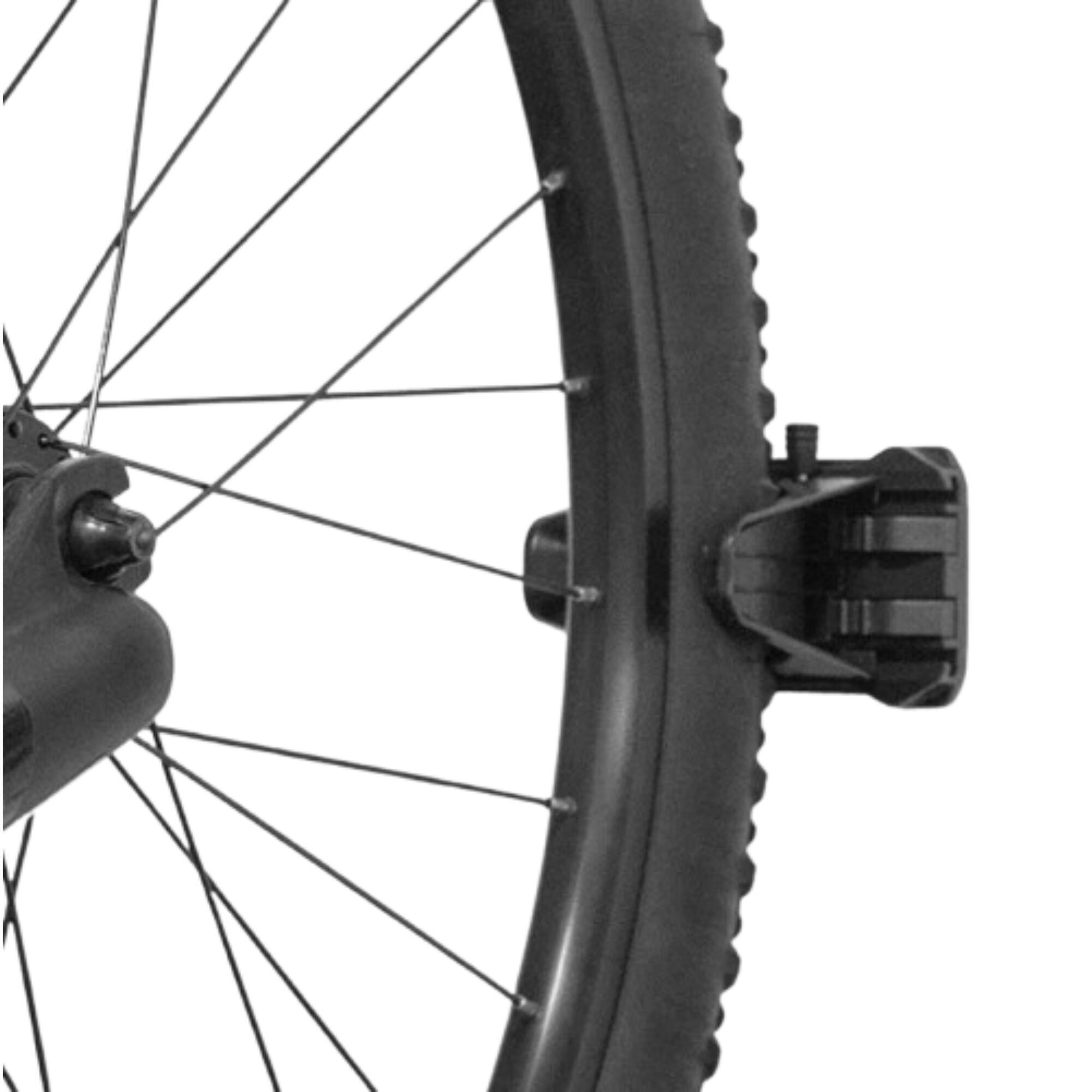 regulowany uchwyt ścienny na rower do opon 15–71 mm