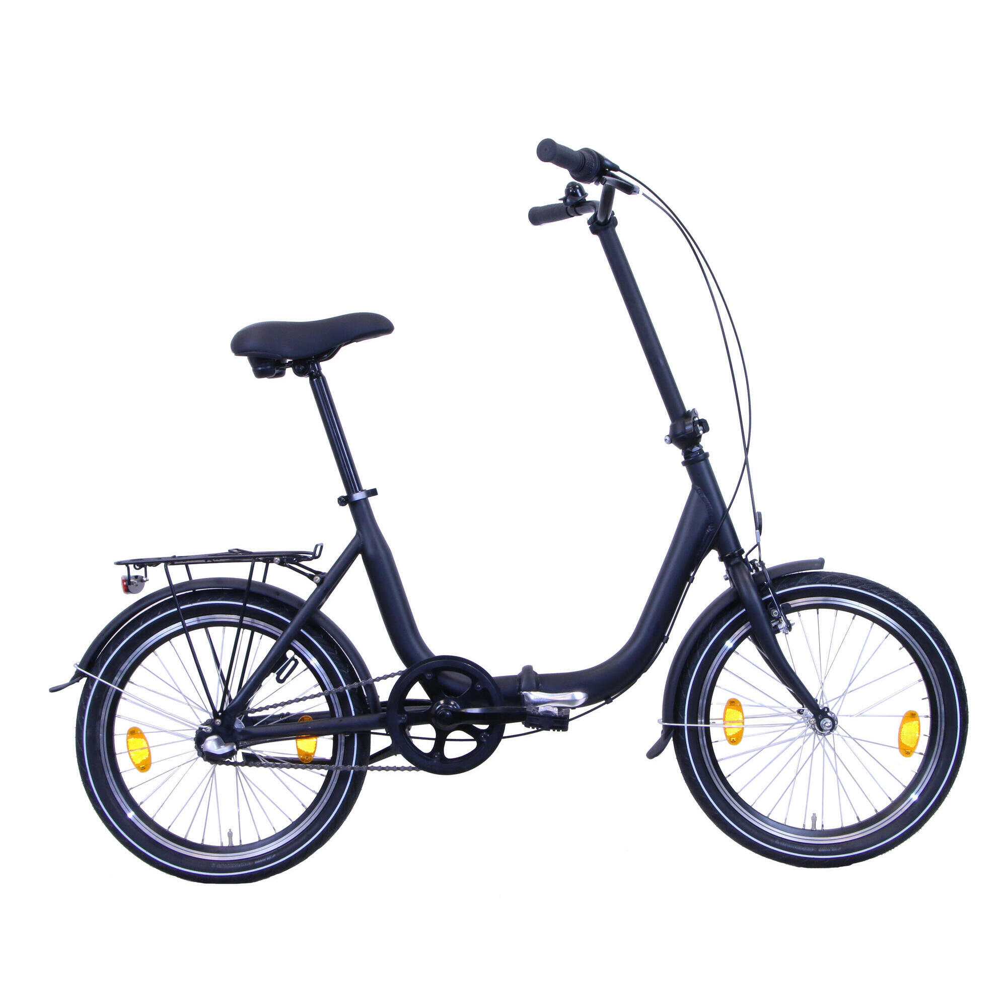 Rower składak miejski 20" Kronan 3 biegowy czarny