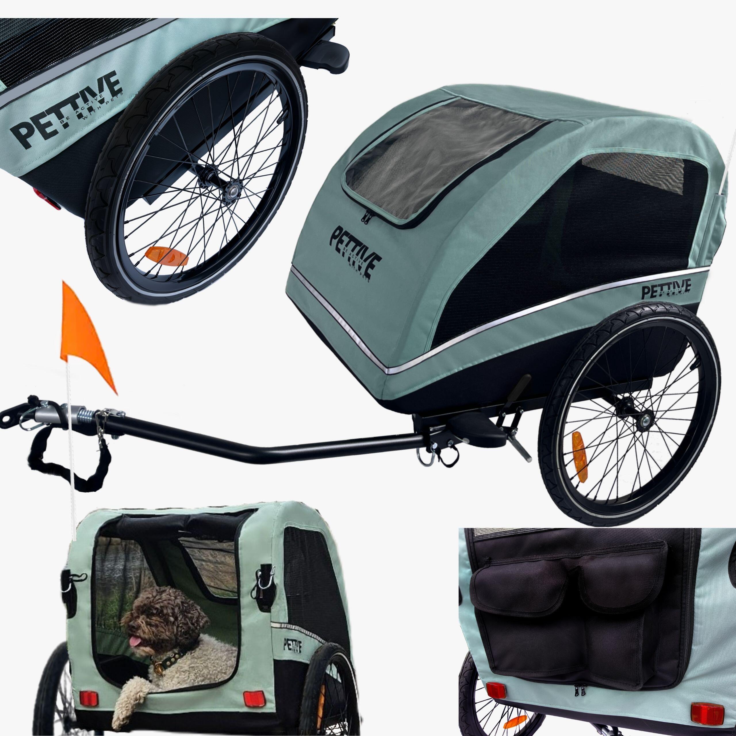 Przyczepka rowerowa dla psa PETRIVE do 40 kg