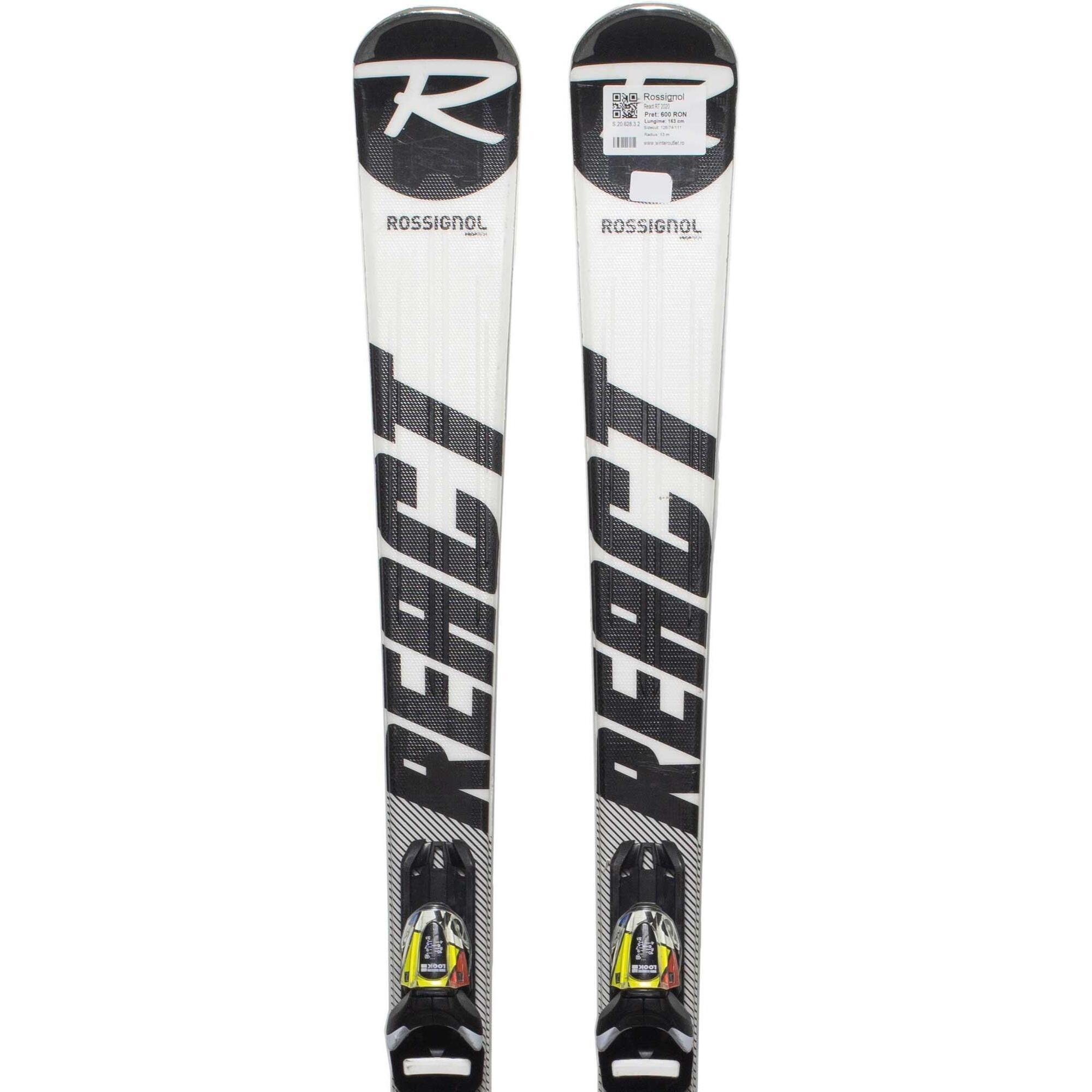 Second Life- Narty ROSSIGNOL React RT 2020, 156 cm- Stan bardzo dobry