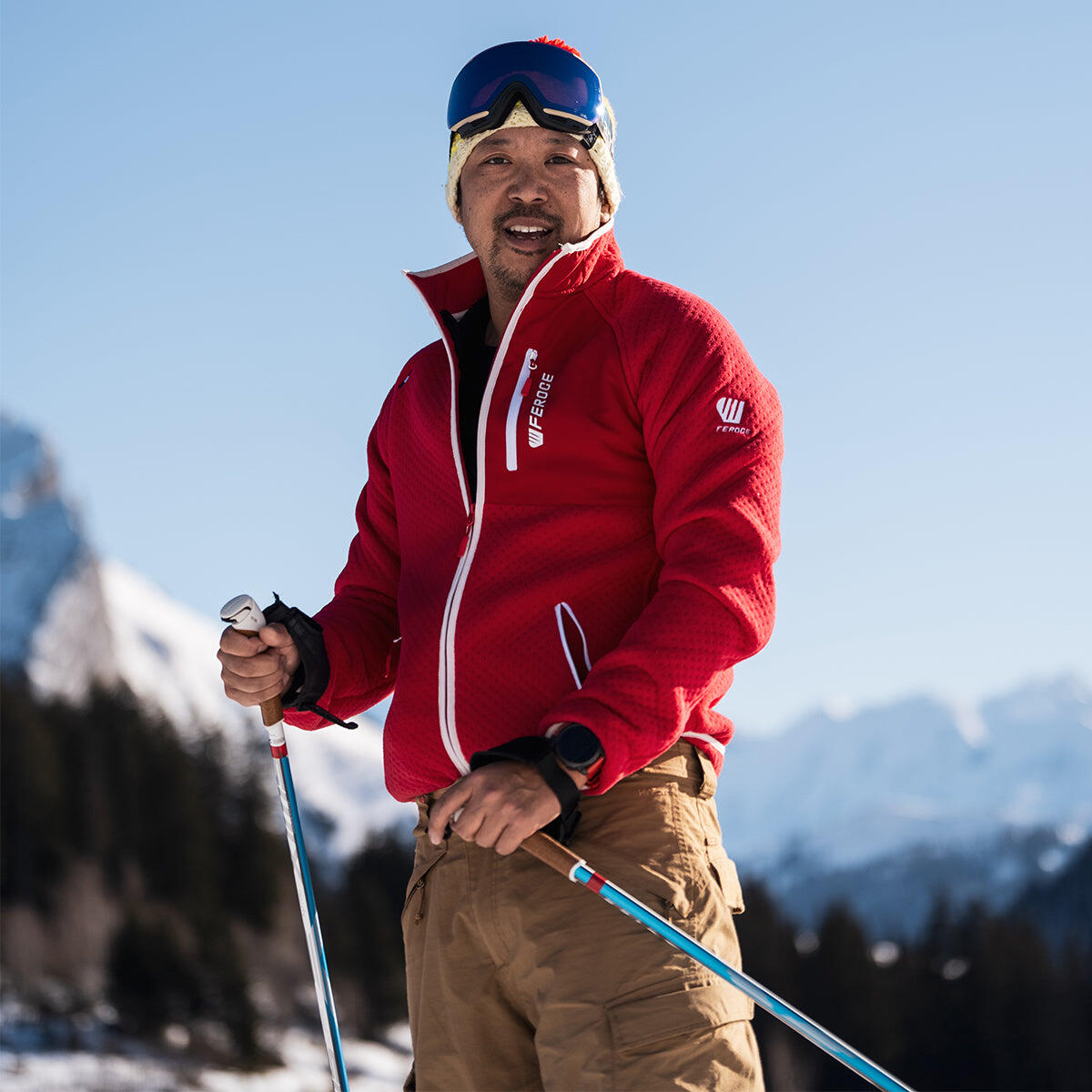 Polarowa kurtka – Czerwon