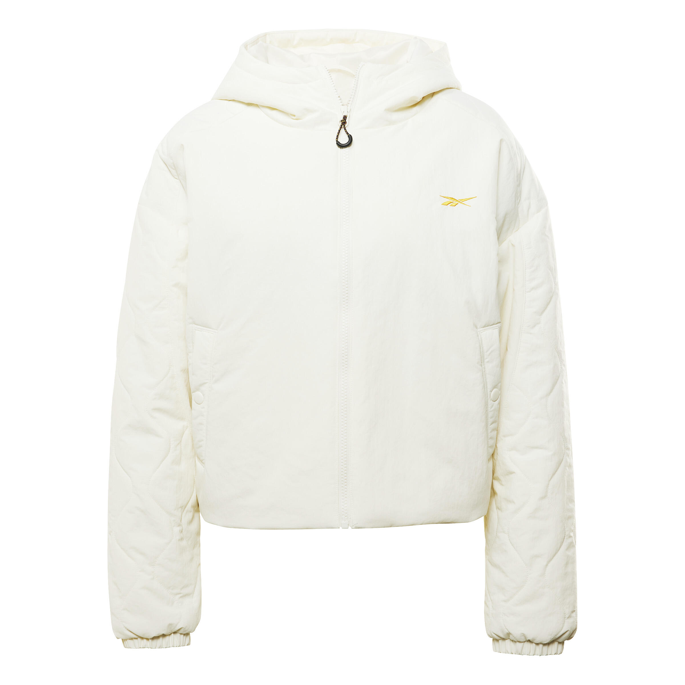 Damska kurtka z kapturem zapinana na zamek Reebok Thermowarm+Graphene