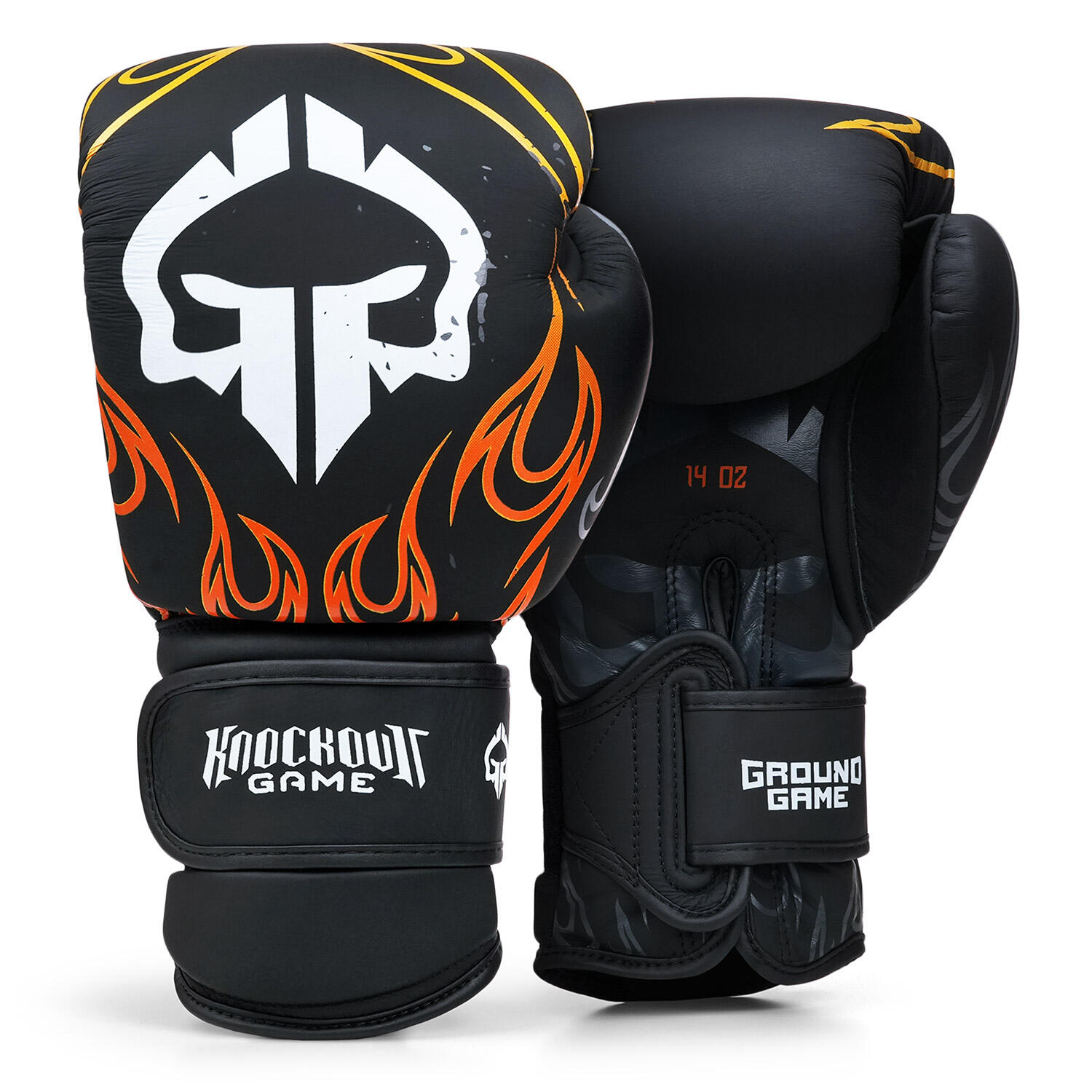 Rękawice bokserskie Ground Game Flames