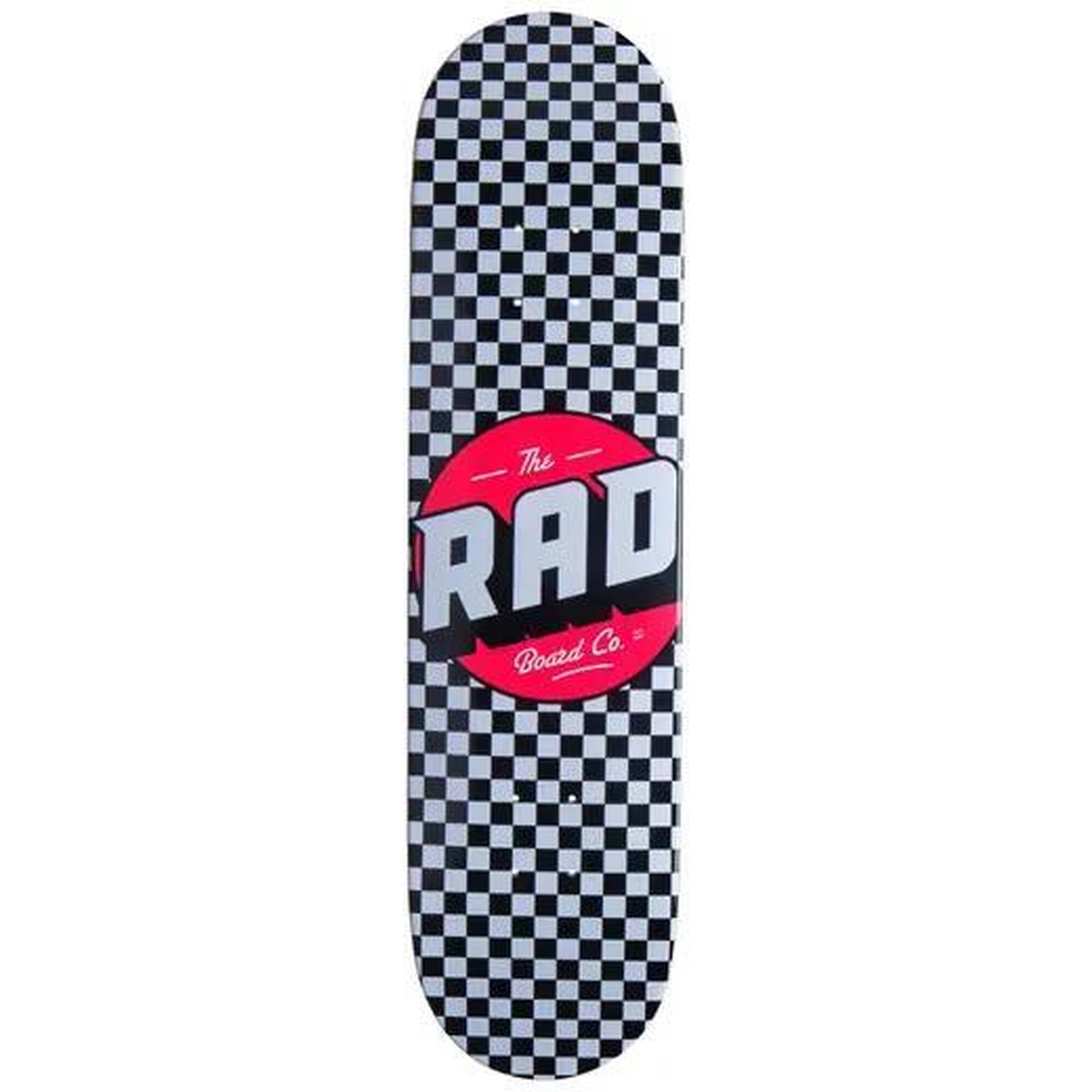 Deski Blaty RAD Checker Blat Deskorolka - 8.25" - Czarny/Biały