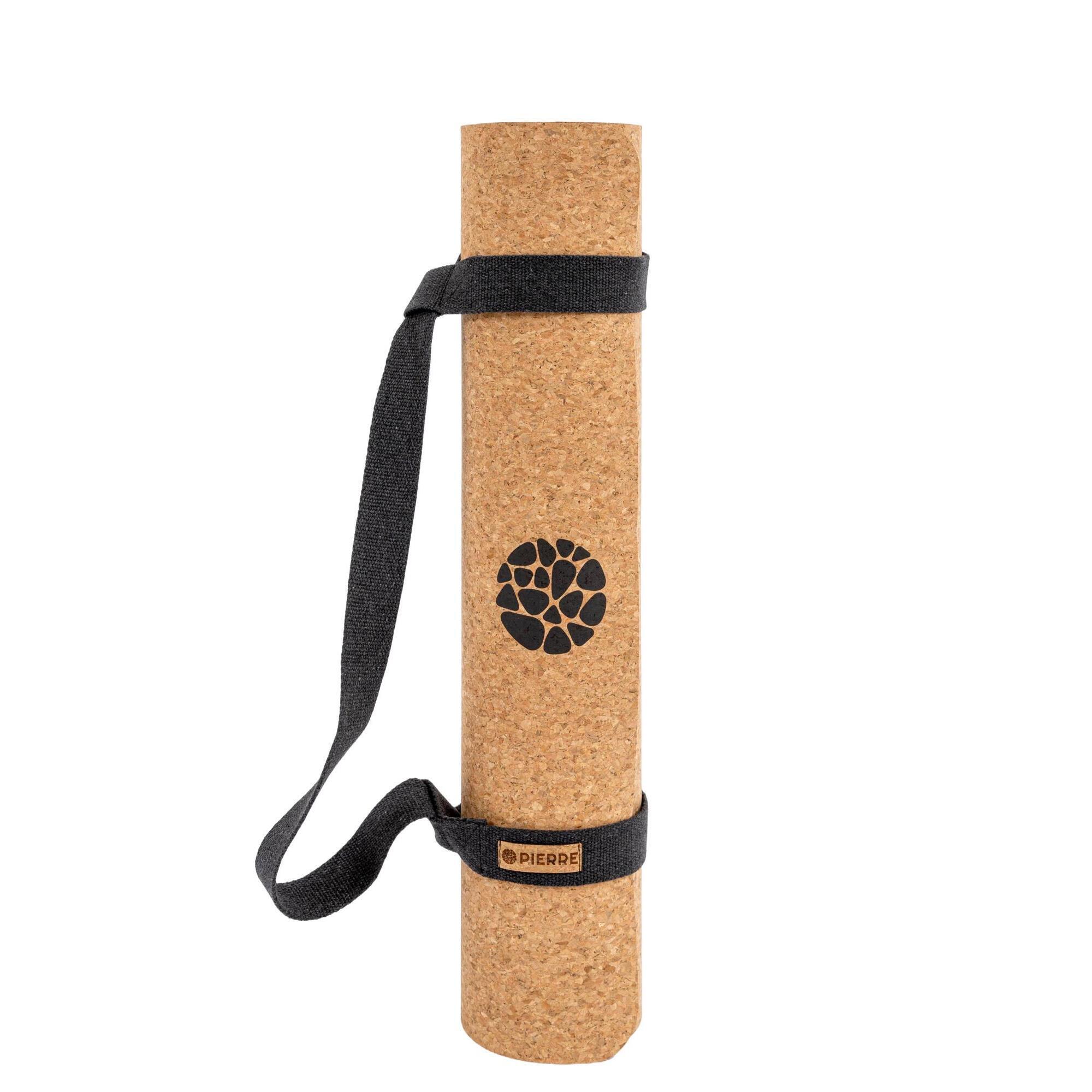 Mata do jogi - korek - bardzo gruba 6 mm - trwała - 183x65cm