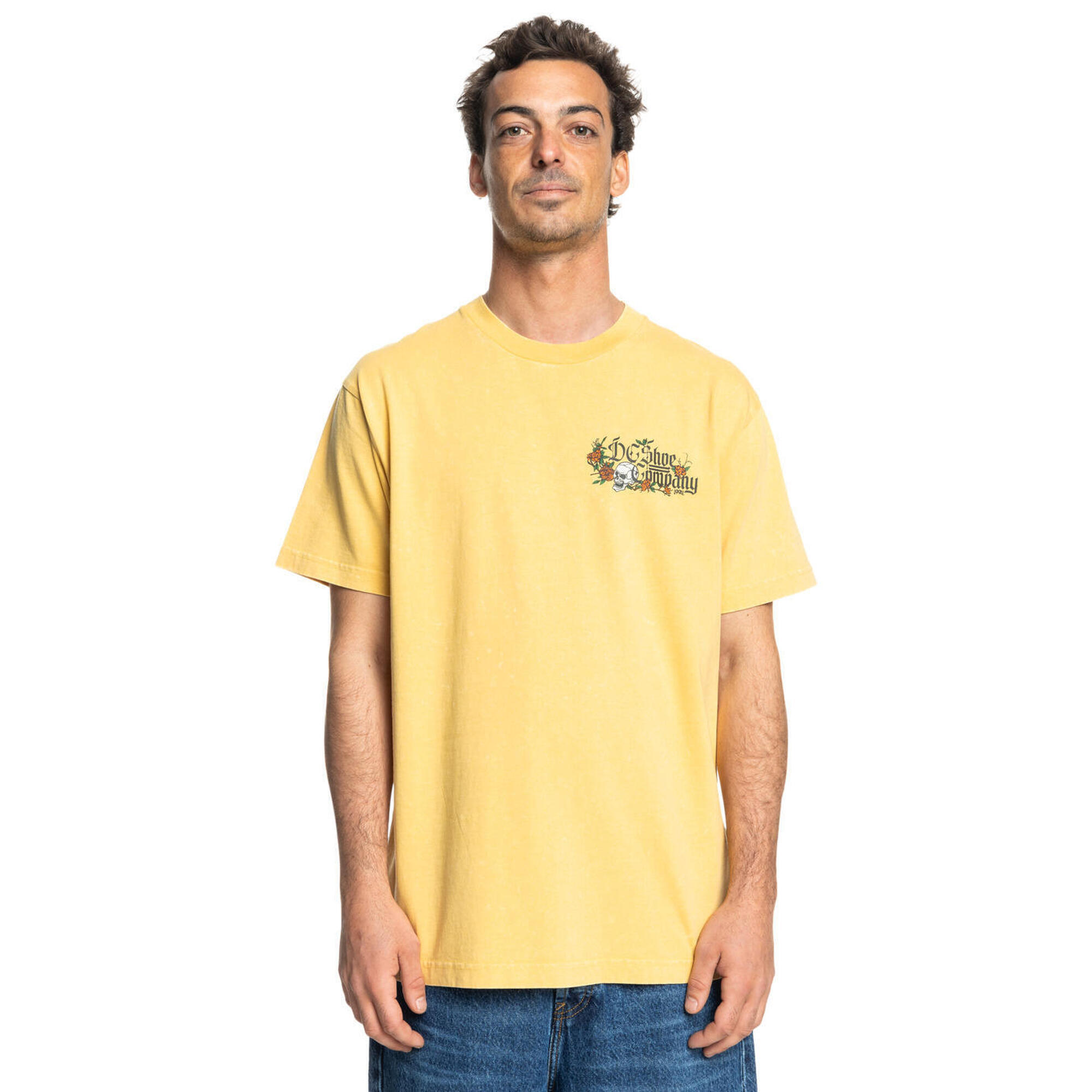 Koszulka z krótkim rękawem dla Mężczyzn STANDOFF Żółty