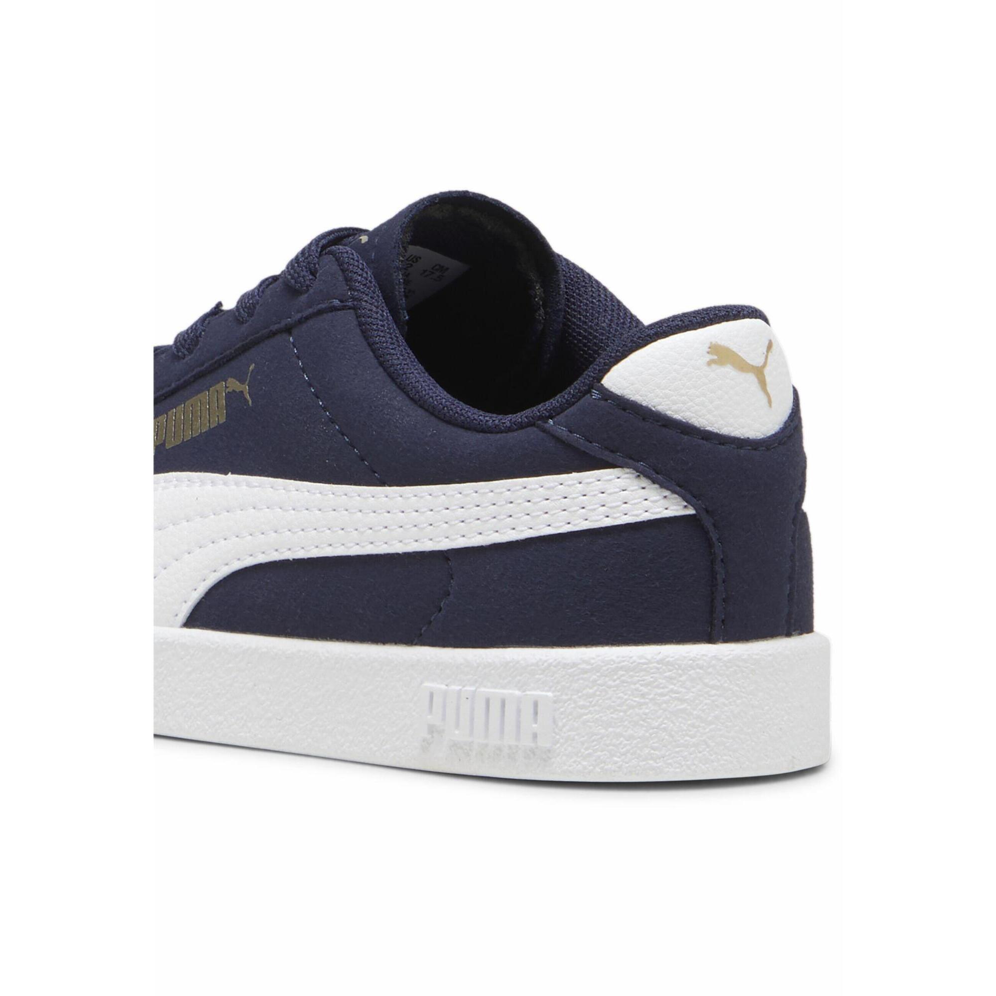 Dziecięce sneakersy PUMA Club II PUMA Navy White Gold Blue