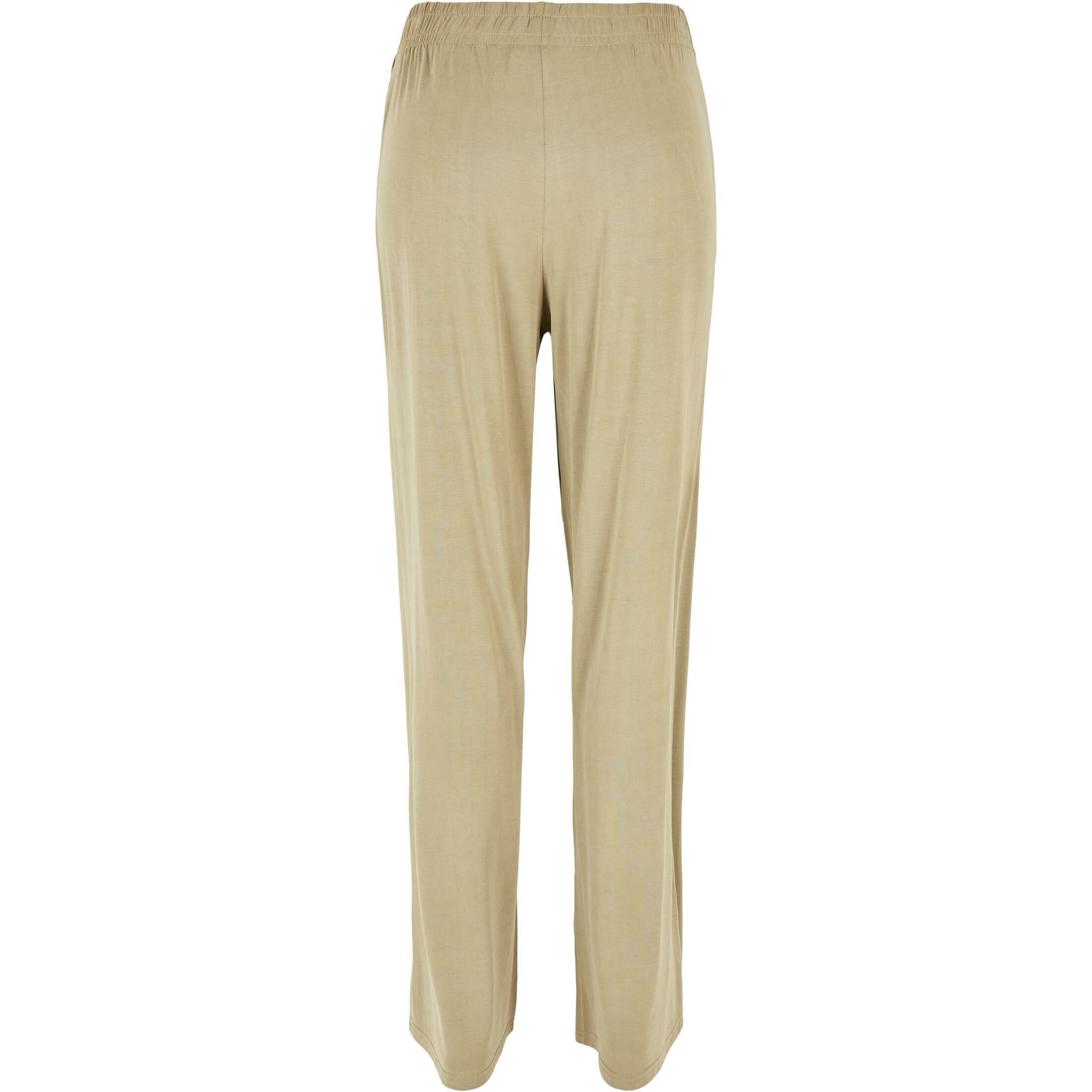 Damskie spodnie z szerokimi nogawkami Urban Classics Modal