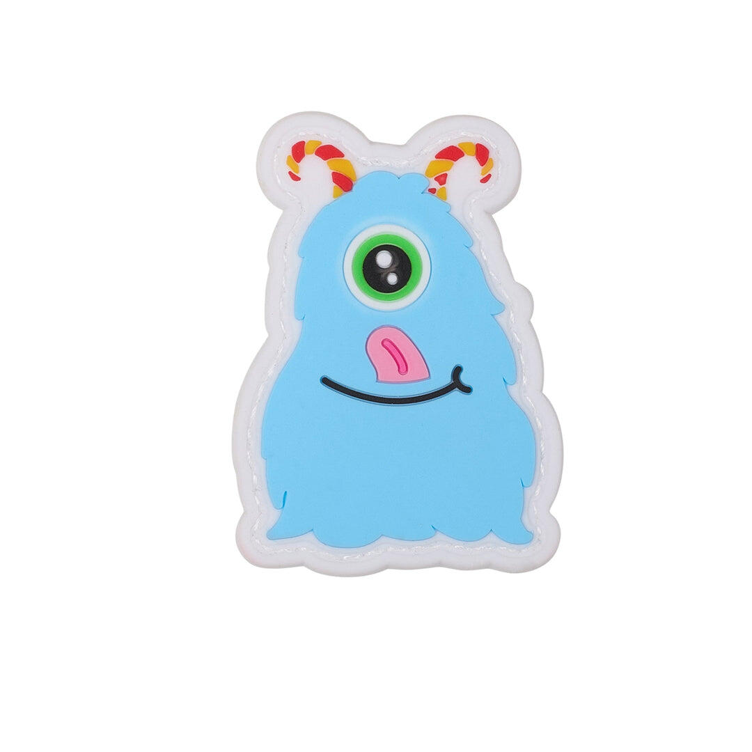 Naszywka z rzepem PVC Elitex Training Blue Monster do plecaków