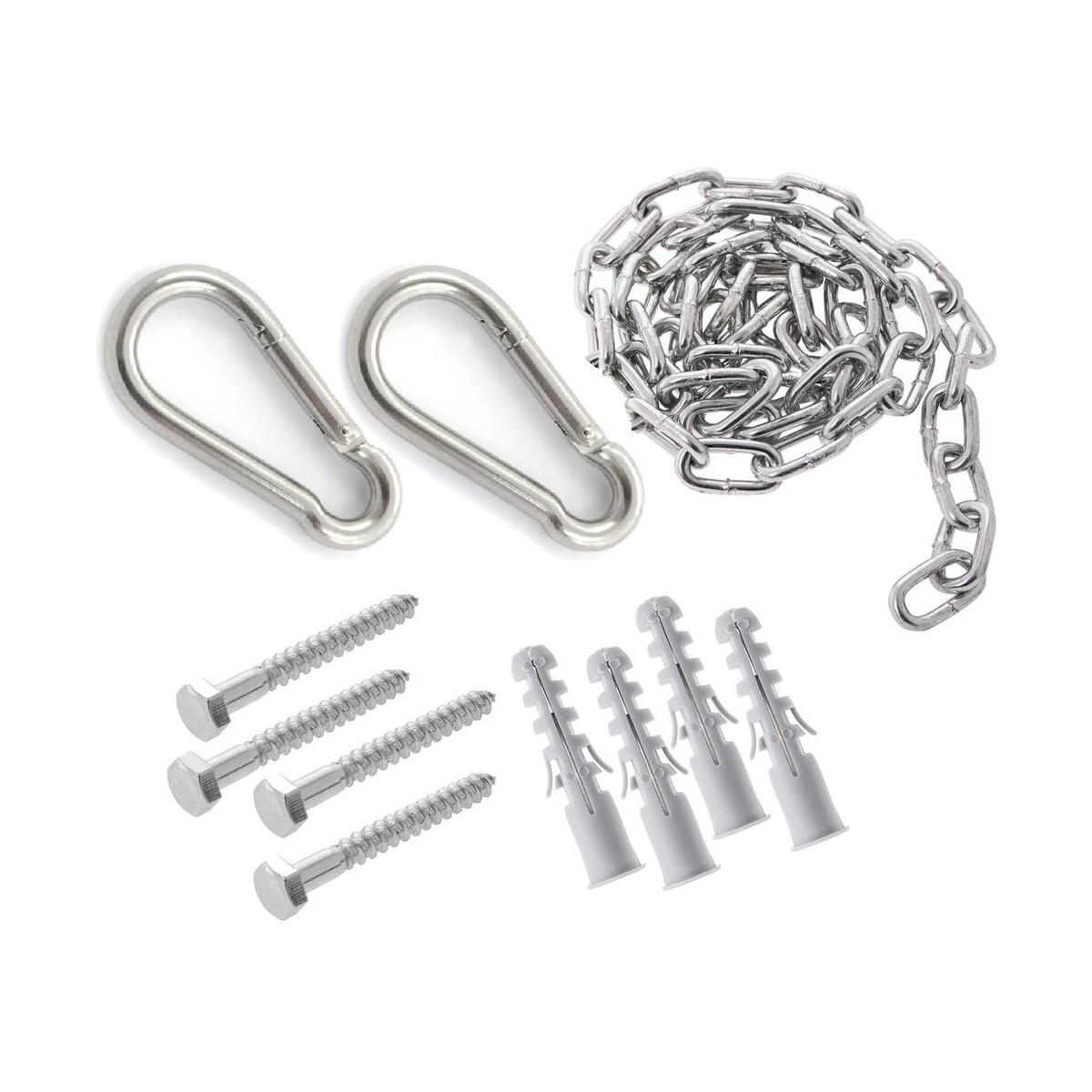 Łańcuch w zestawie do mocowania hamaka huśtawki Royokamp